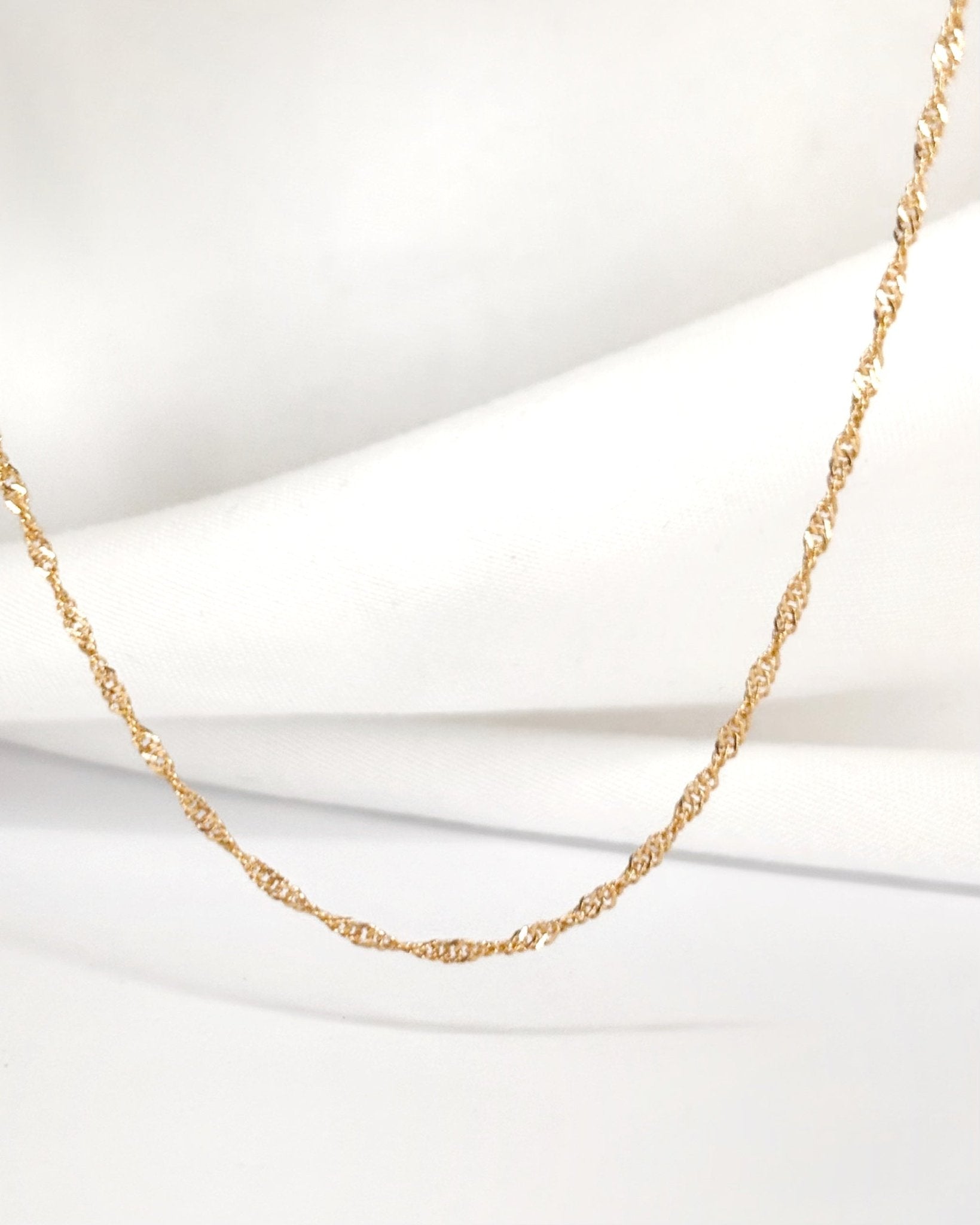 Chaine Or Jaune 18 carats "Germaine" - Elliade Paris