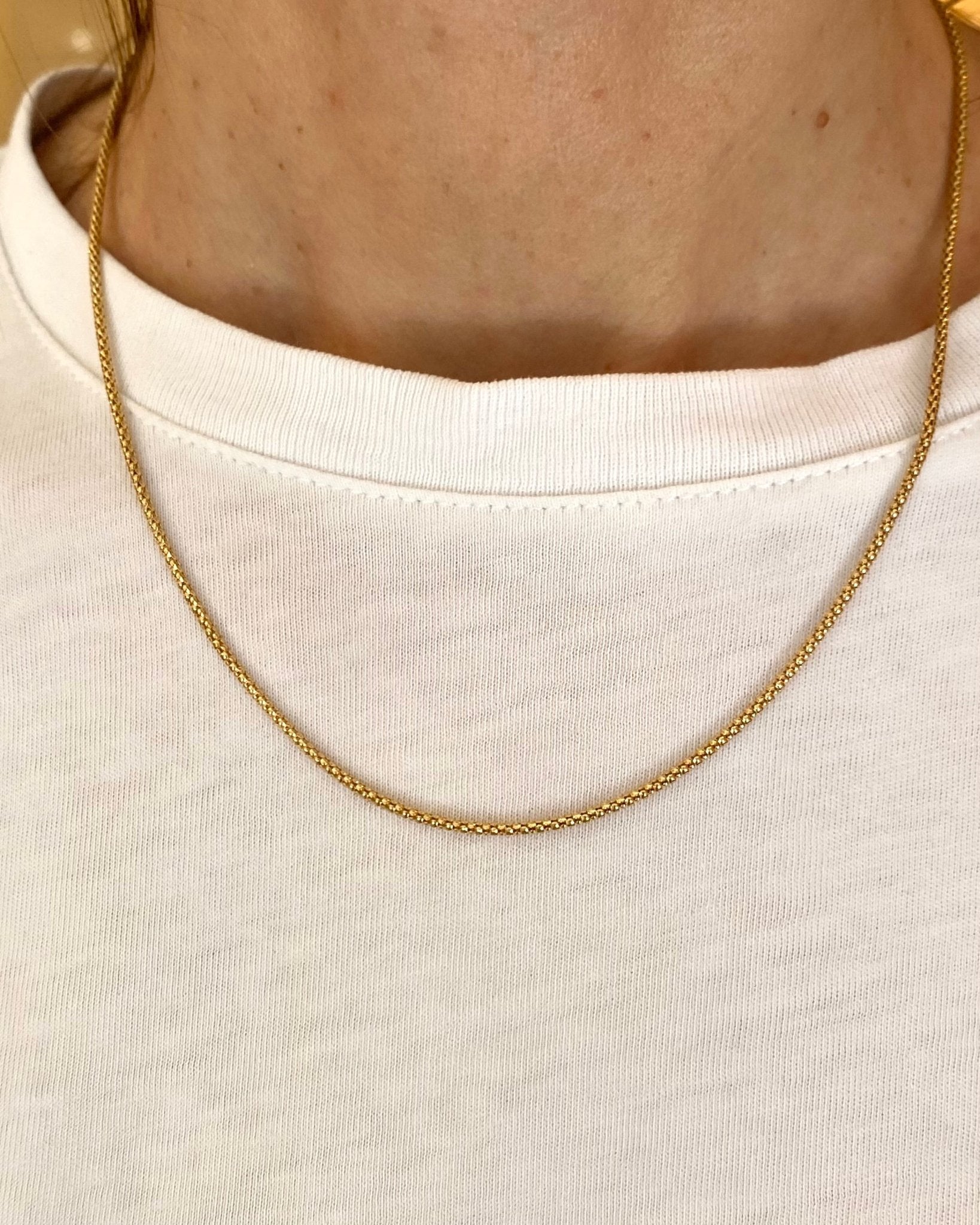 Chaîne Or Jaune 18 carats "Lauranne" - Elliade Paris