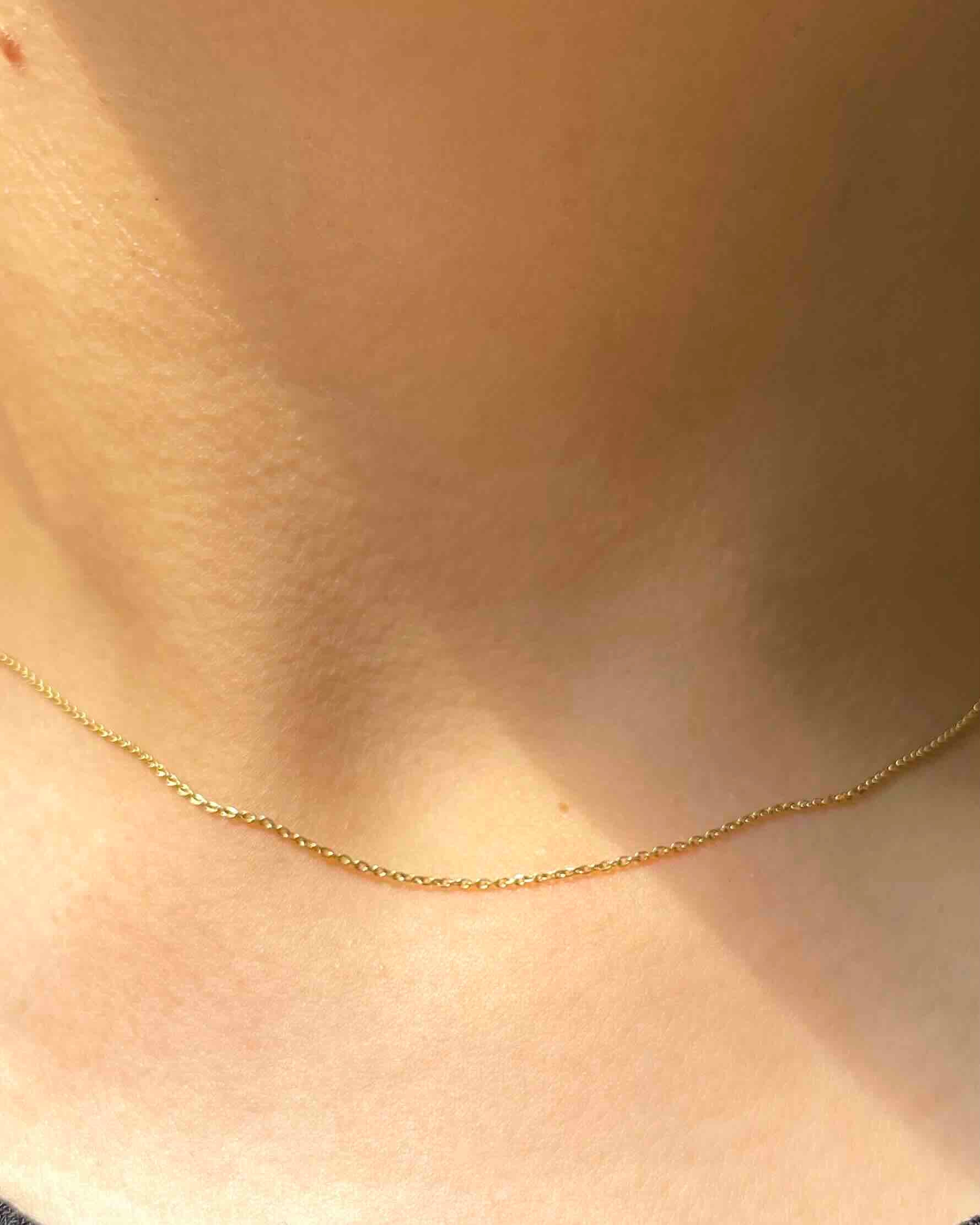 Chaîne Vintage en or jaune 18 carats "Ariane"