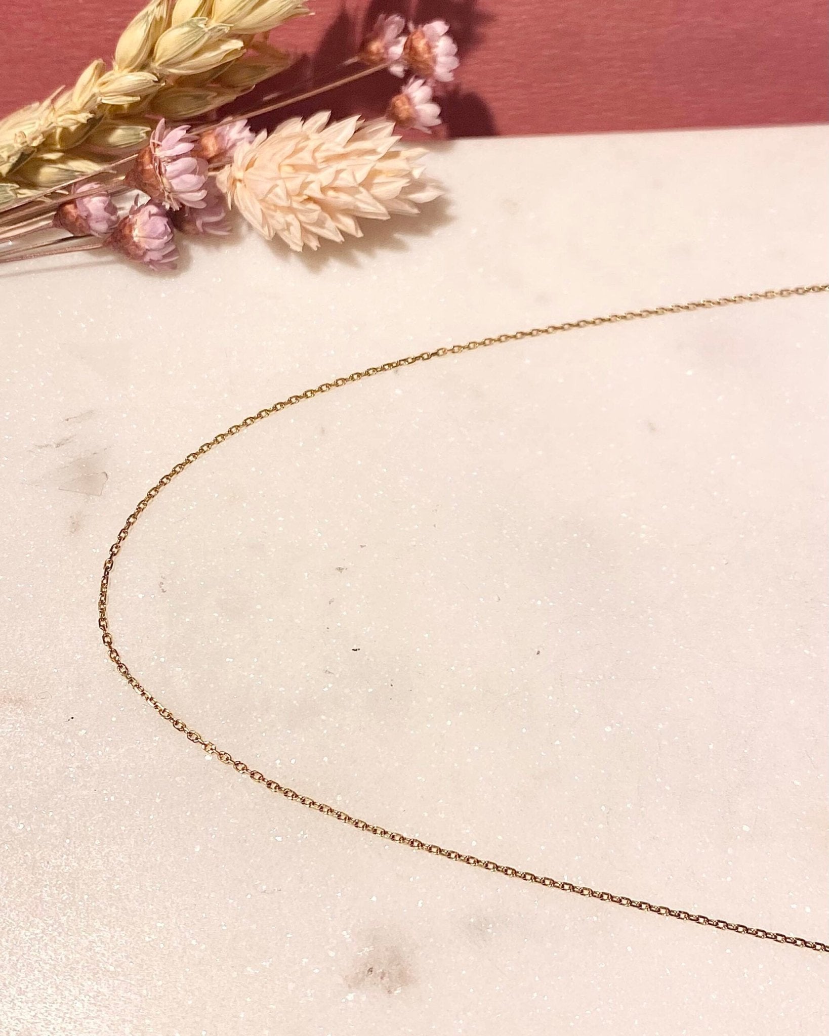 Chaîne Vintage en or jaune 18 carats "Mia" - Elliade Paris