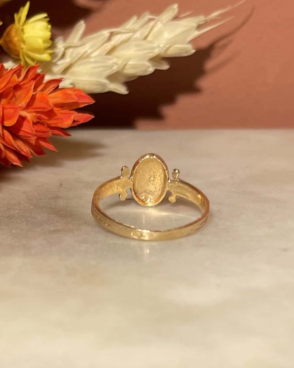 Chevalière Pinky Or 18 carats "Gina"