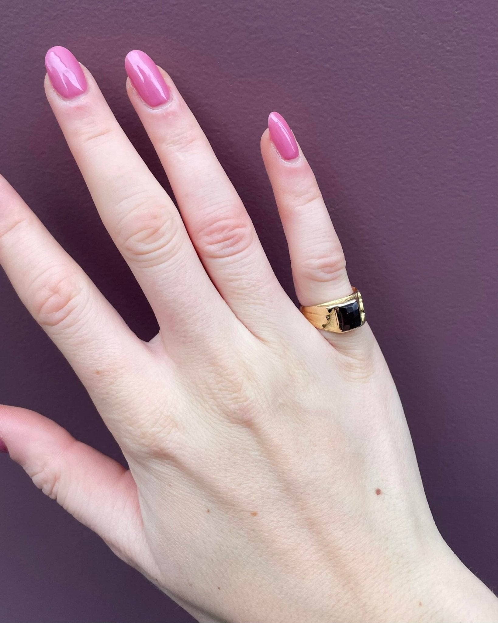 Chevalière Grenat 0.70 carat "Méloé" - Elliade Paris