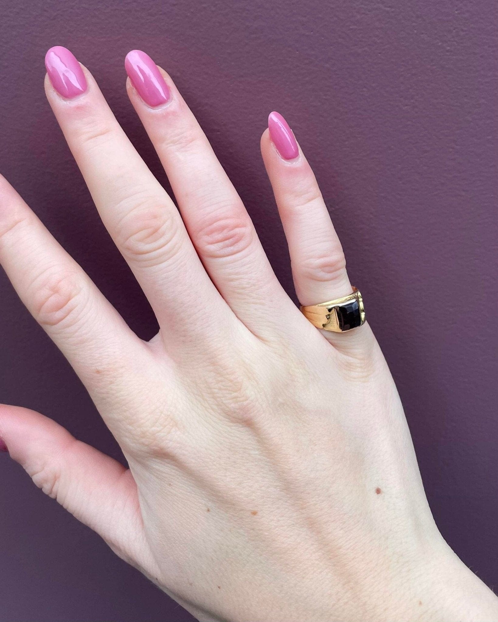 Chevalière Grenat 0.70 carat "Méloé" - Elliade Paris