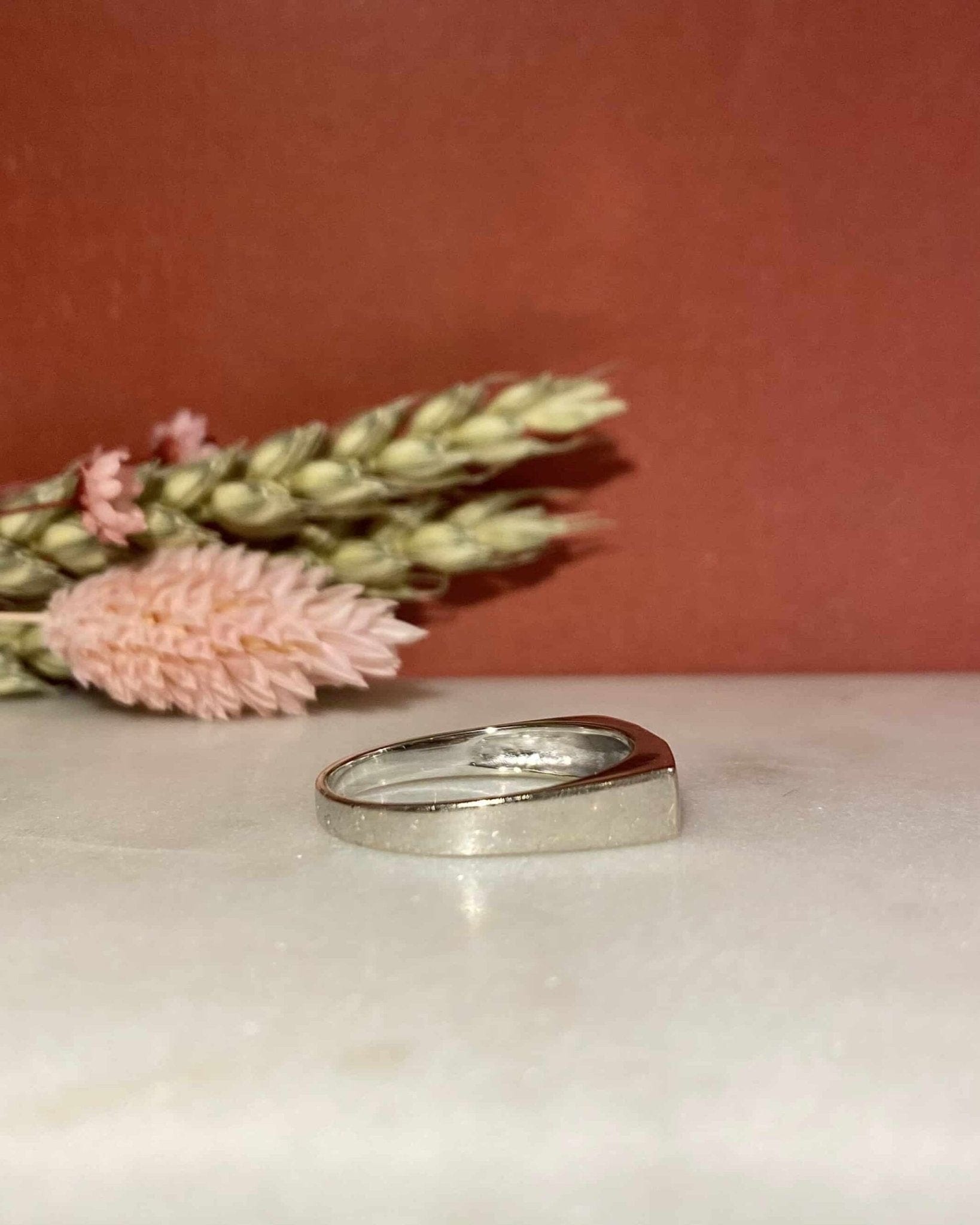 Chevalière Or 18 carats & Diamants "Genèse" - Elliade Paris