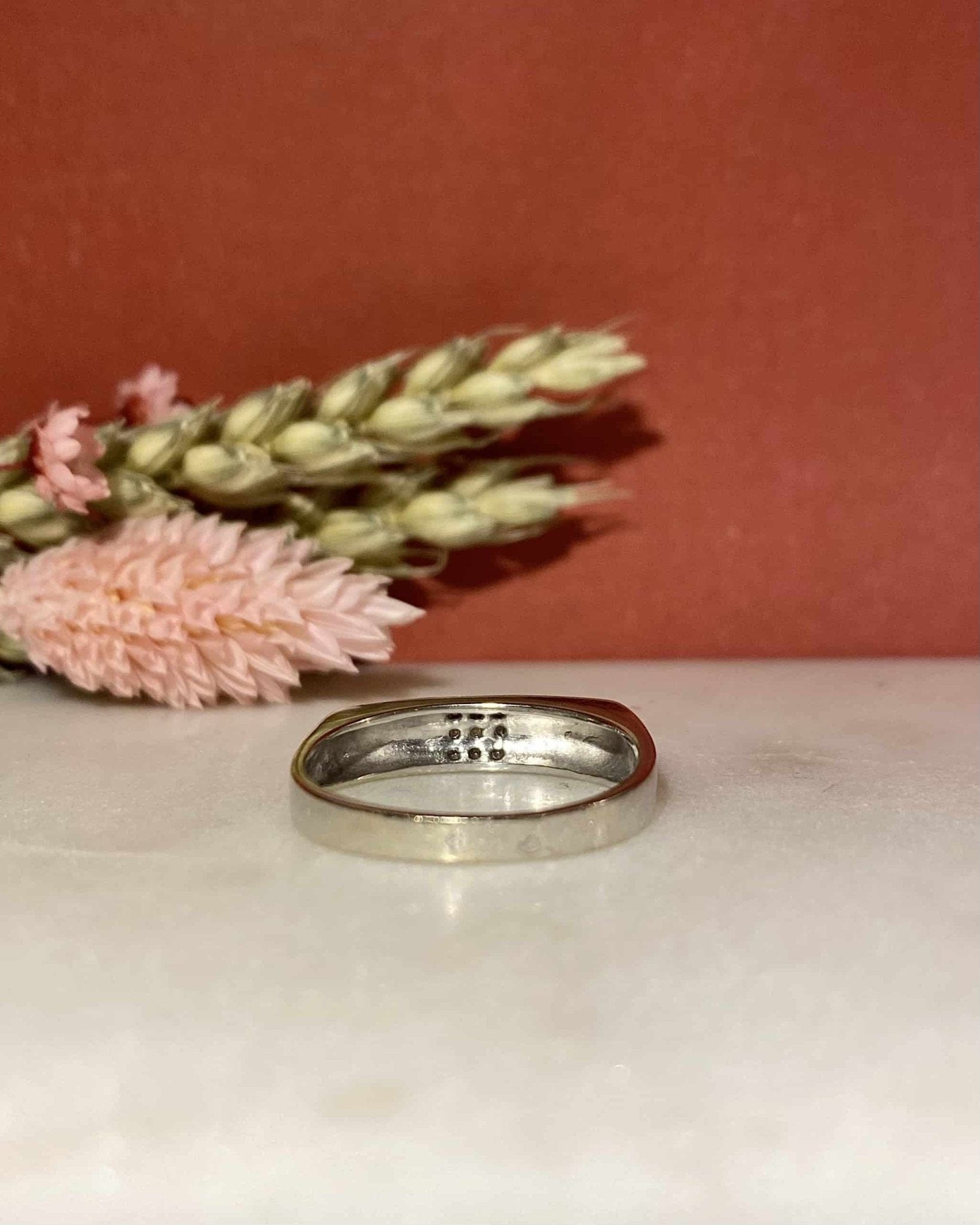 Chevalière Or 18 carats & Diamants "Genèse" - Elliade Paris