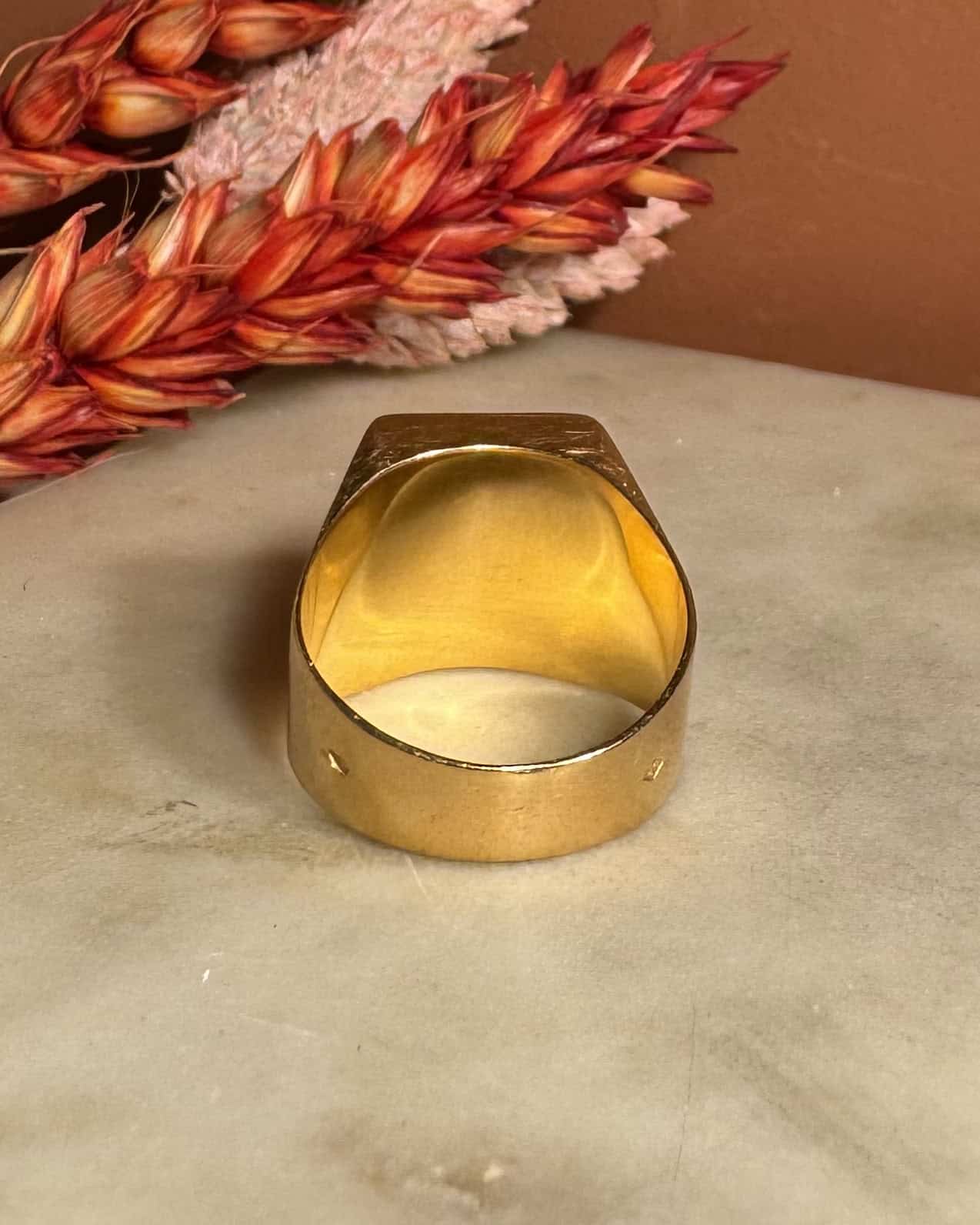 Chevalière Or 18 carats "Esteban"