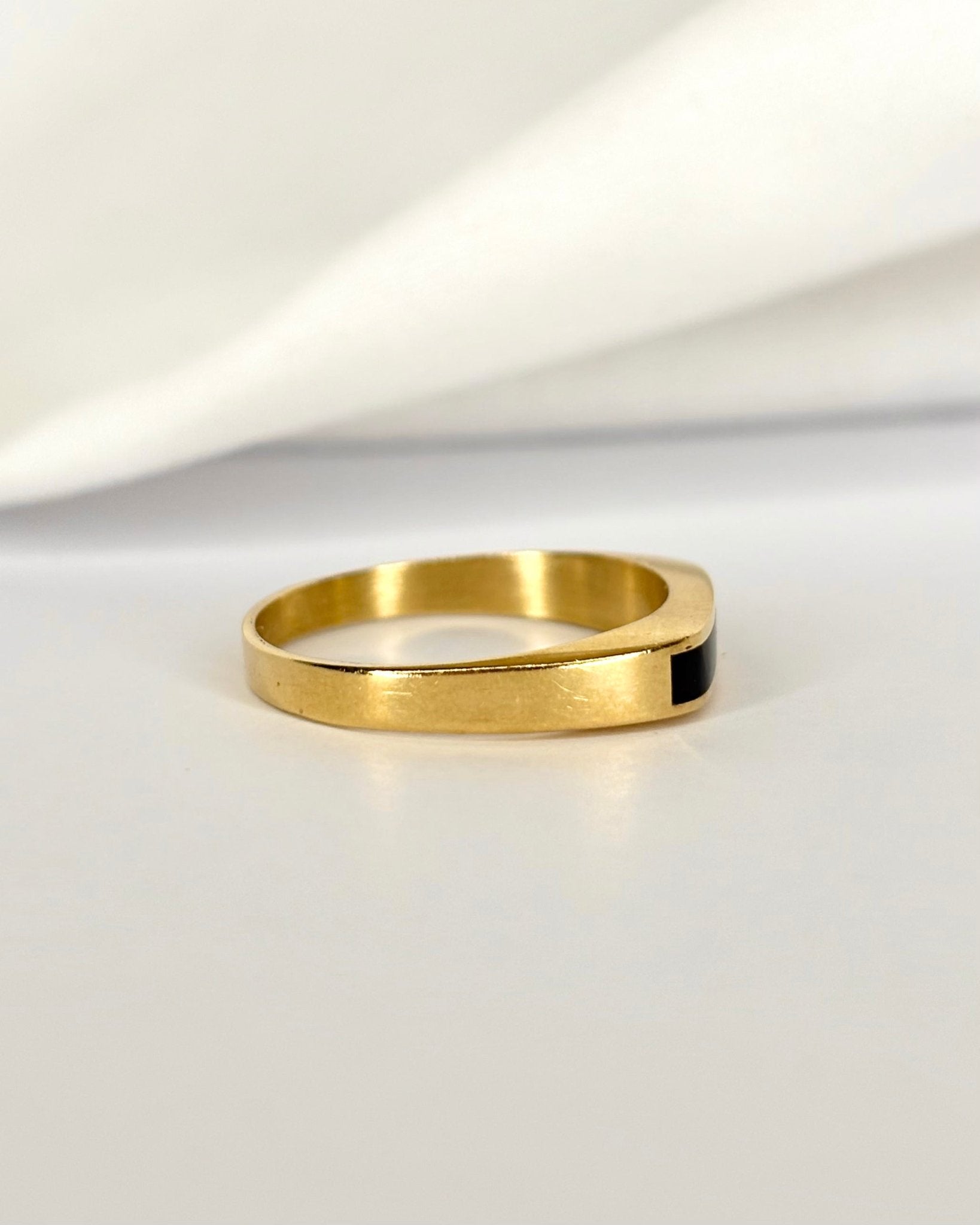 Chevalière Or Jaune 18 carats "Manel" - Elliade Paris