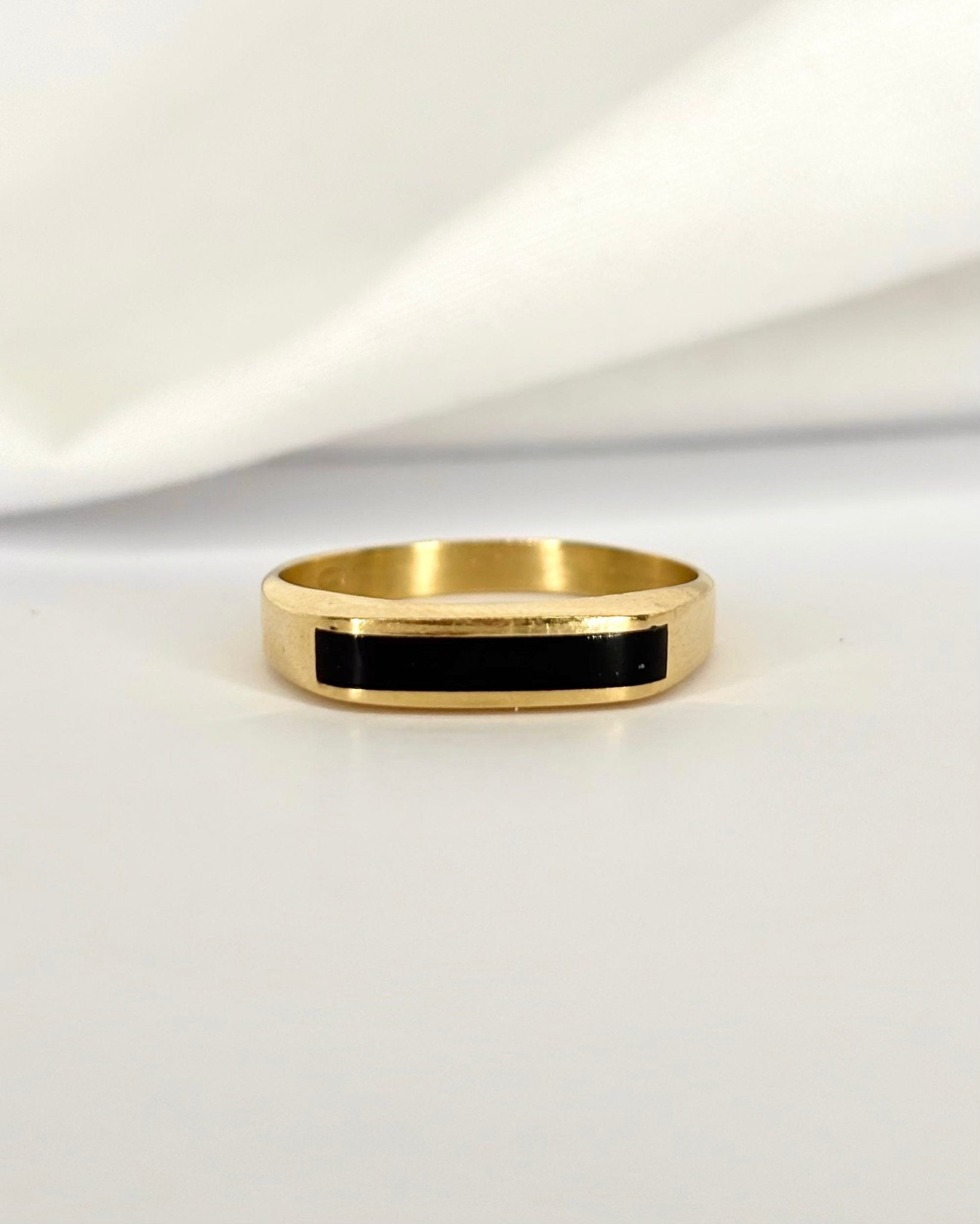 Chevalière Or Jaune 18 carats "Manel" - Elliade Paris