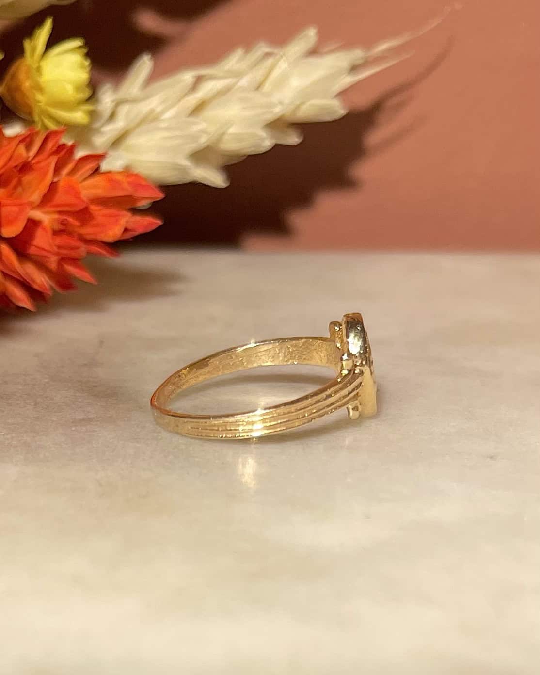 Chevalière Pinky Or 18 carats "Gina" - Elliade Paris