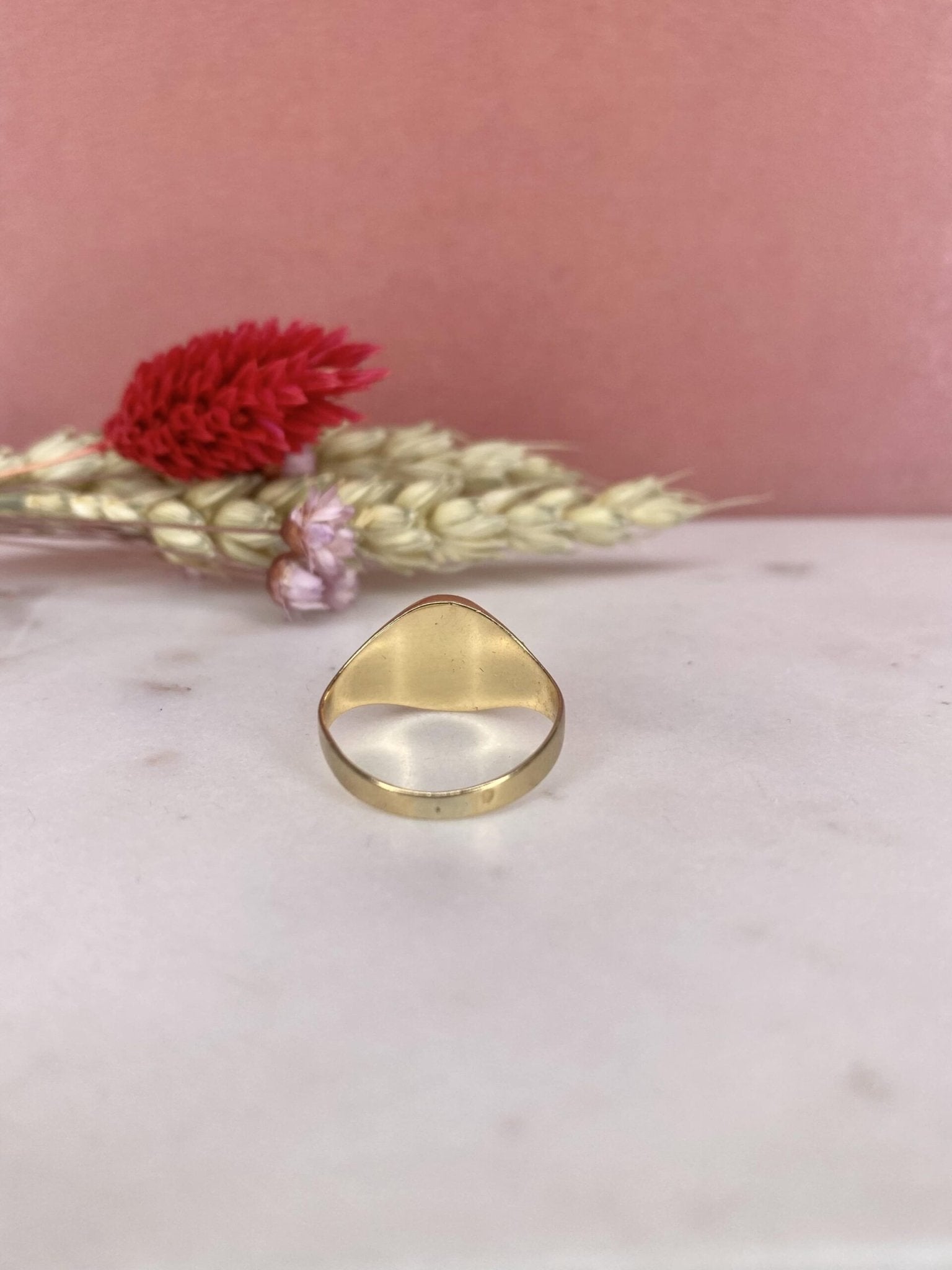 Chevalière Vintage Or 18 carats "Loanne" - Elliade Paris
