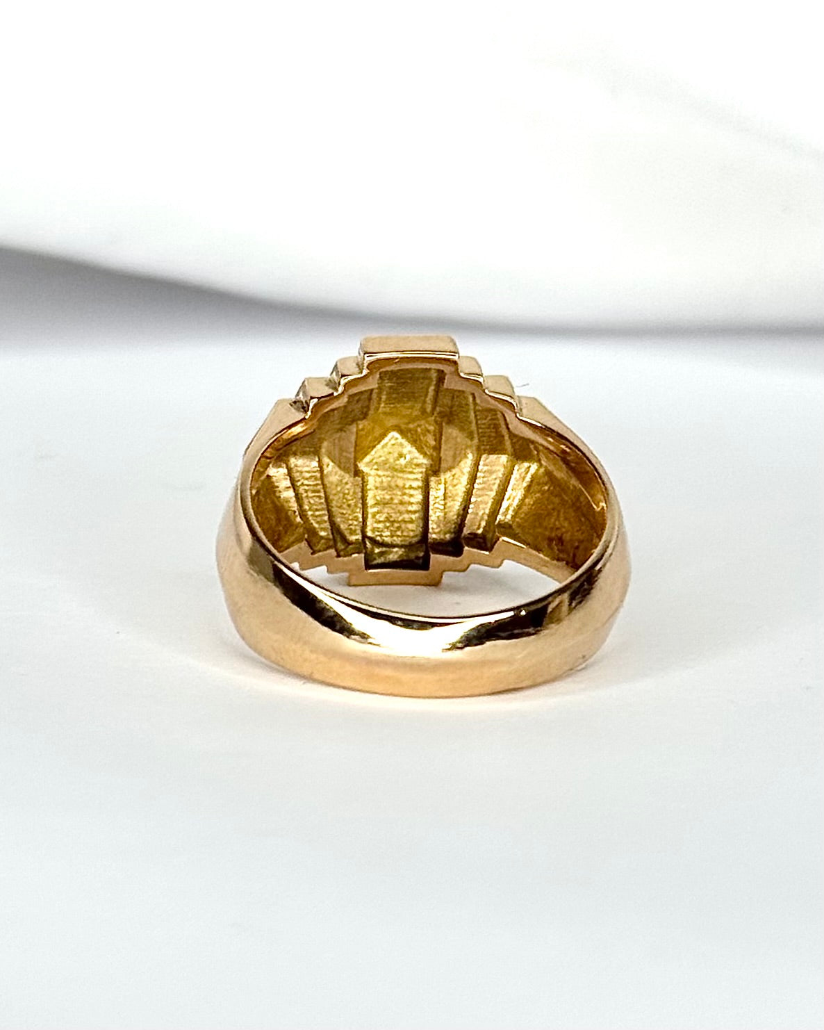 Anillo Tank Oro Amarillo 6.33g "Malika"