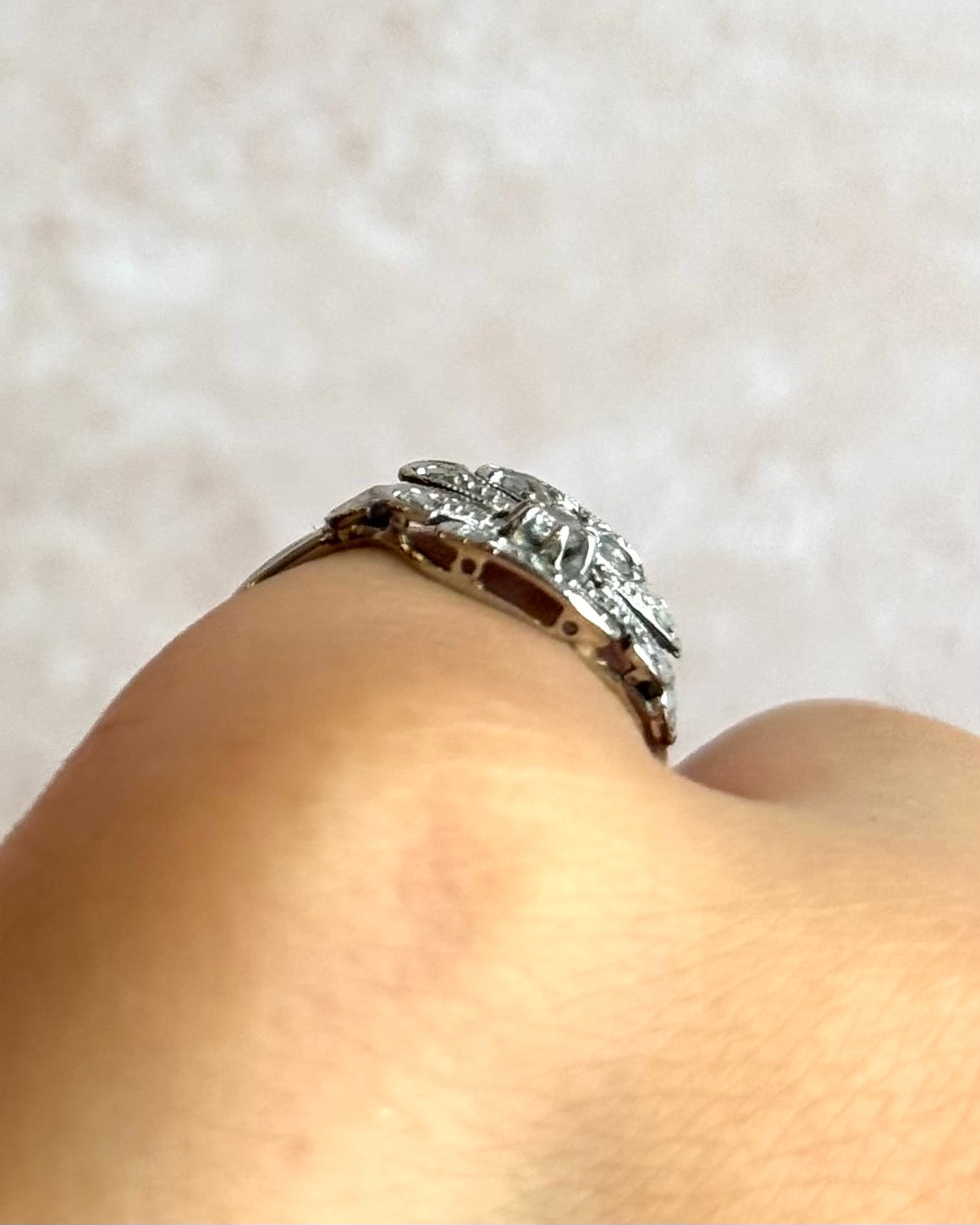 Art Deco Diamond Ring "Pauline"