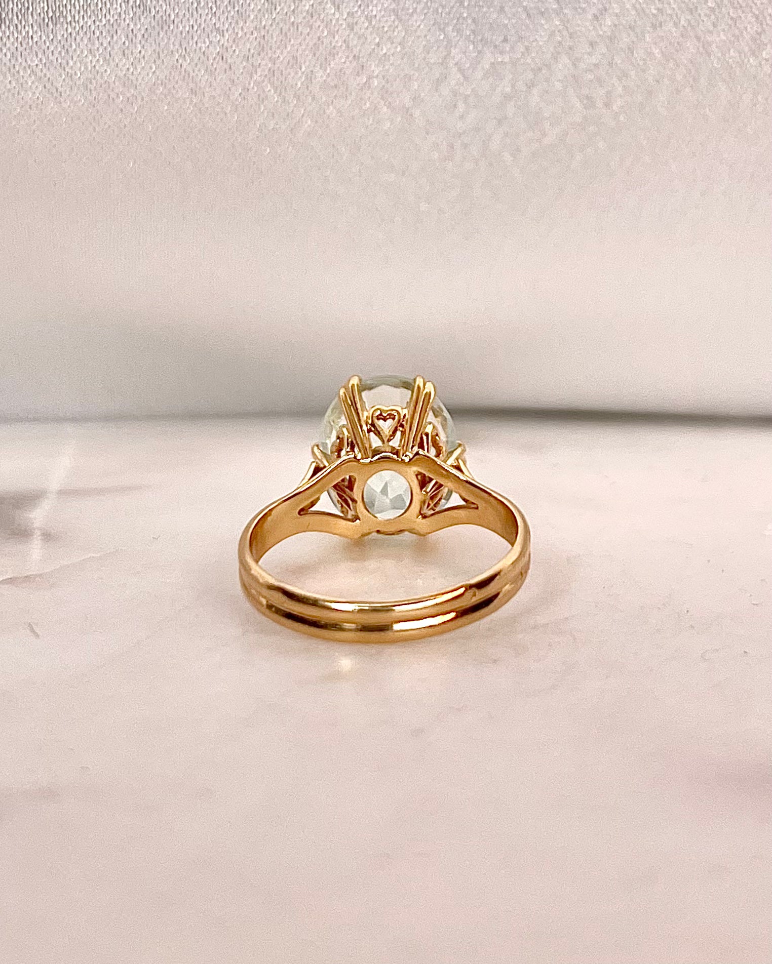 Bague Cocktail Aigue-Marine 3.50 Carats "Maéve"