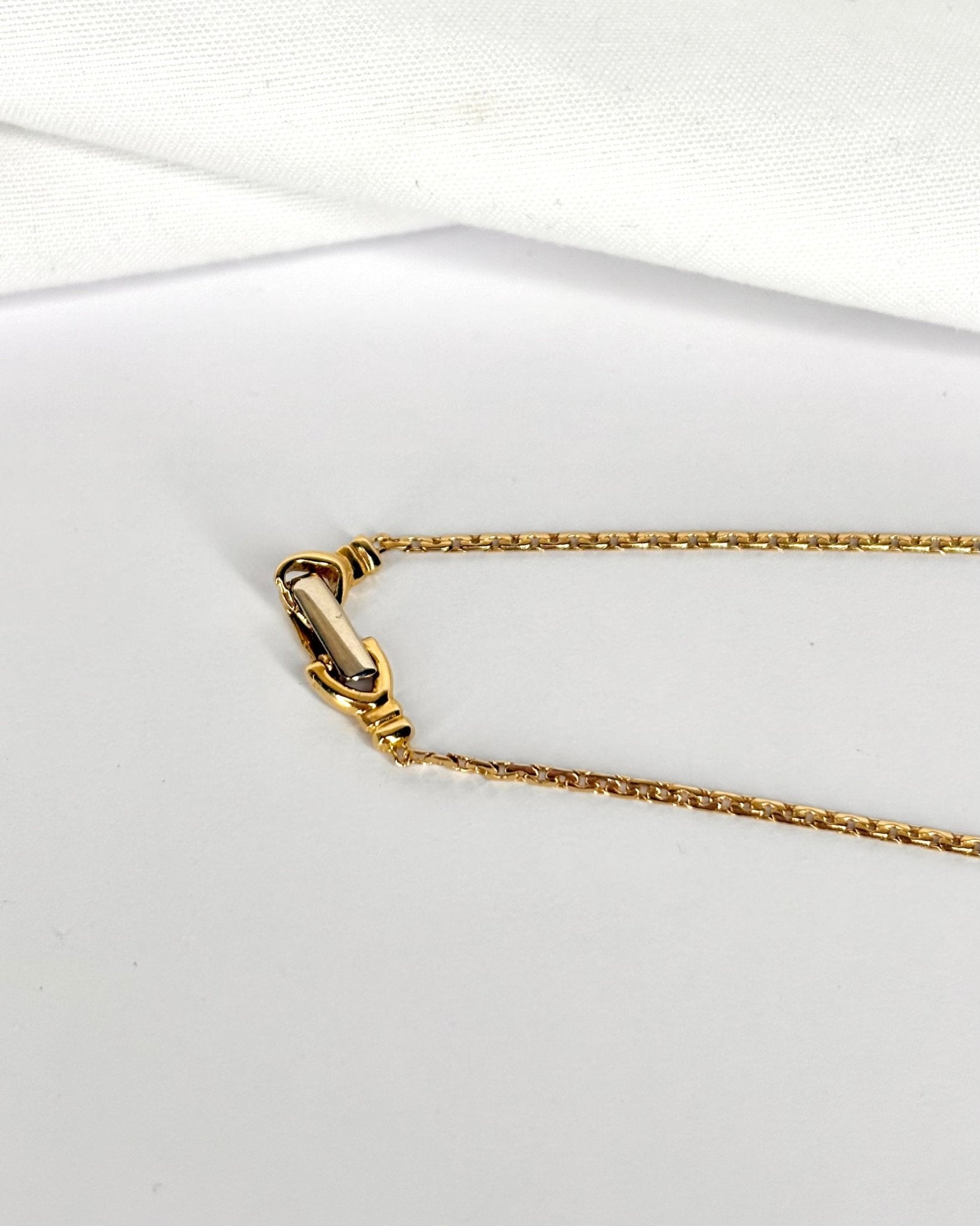 Collier Diamant & Or 4.46g "Camille" - Elliade Paris