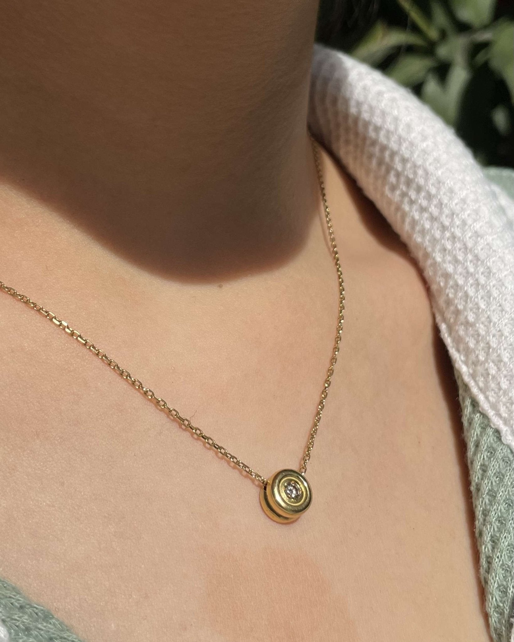 Collier Diamant Vintage "Sereia" - Elliade Paris