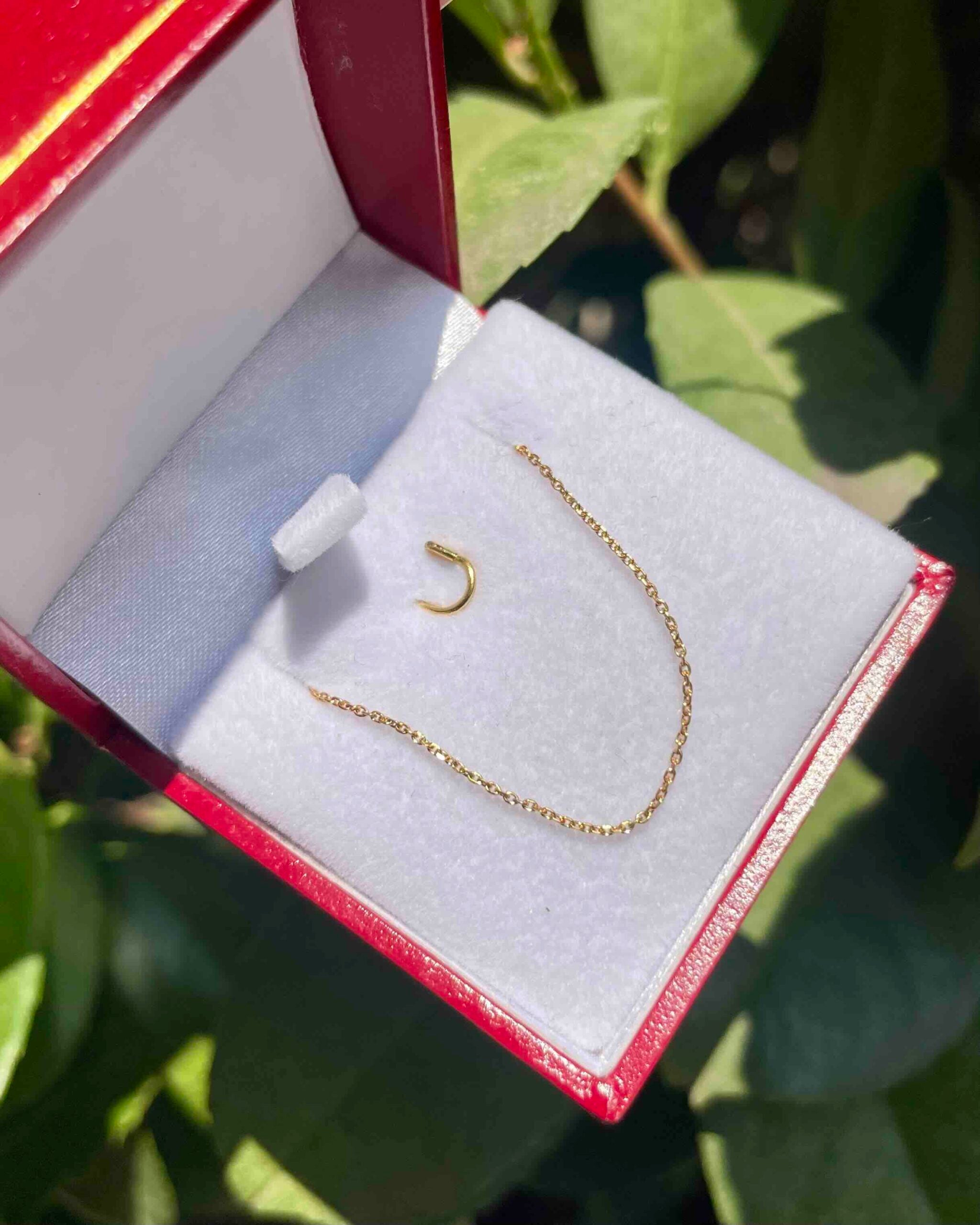 Chaîne Vintage en or jaune 18 carats "Ariane"