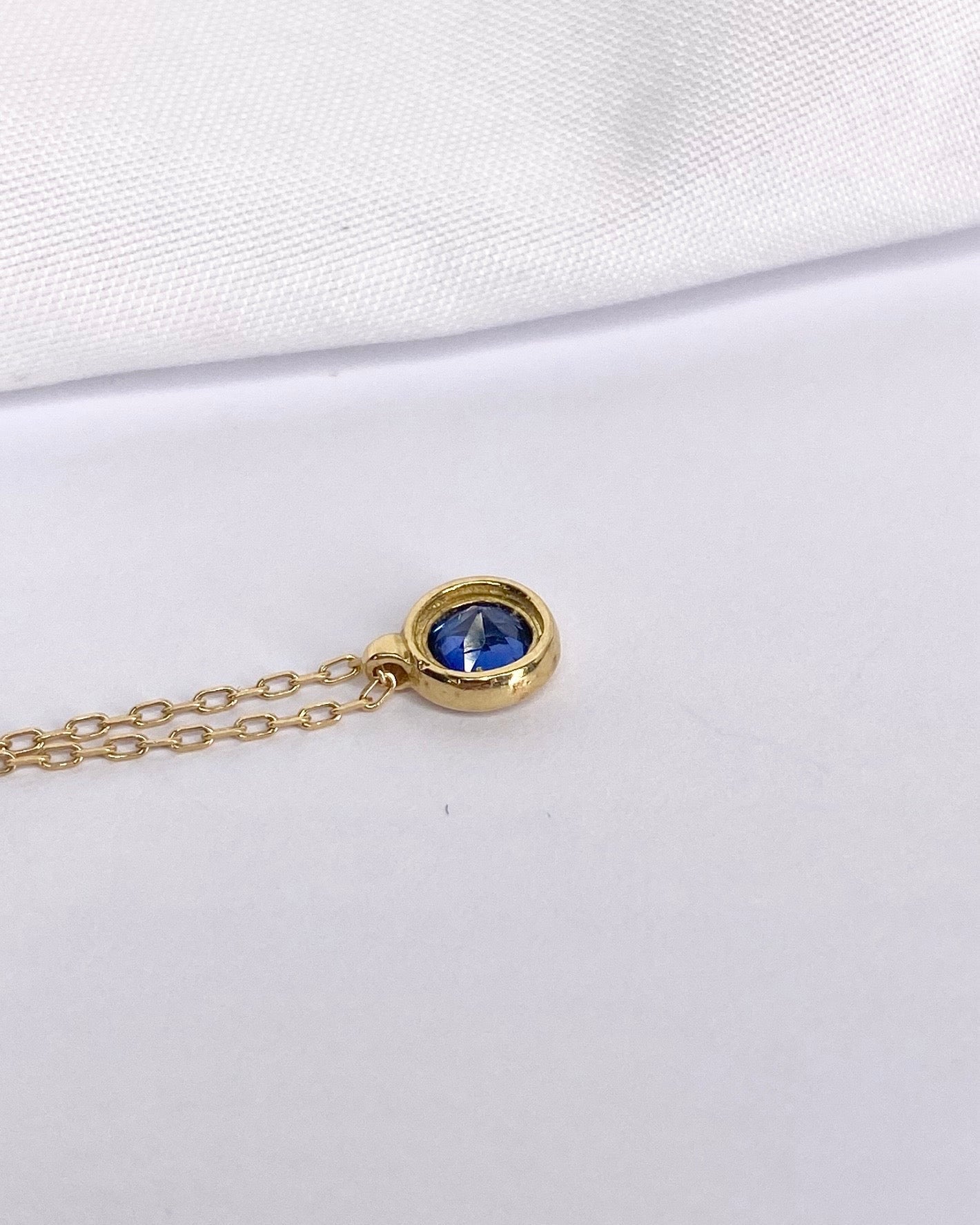 Collier Saphir 0.35 carat "Sacha" - Elliade Paris
