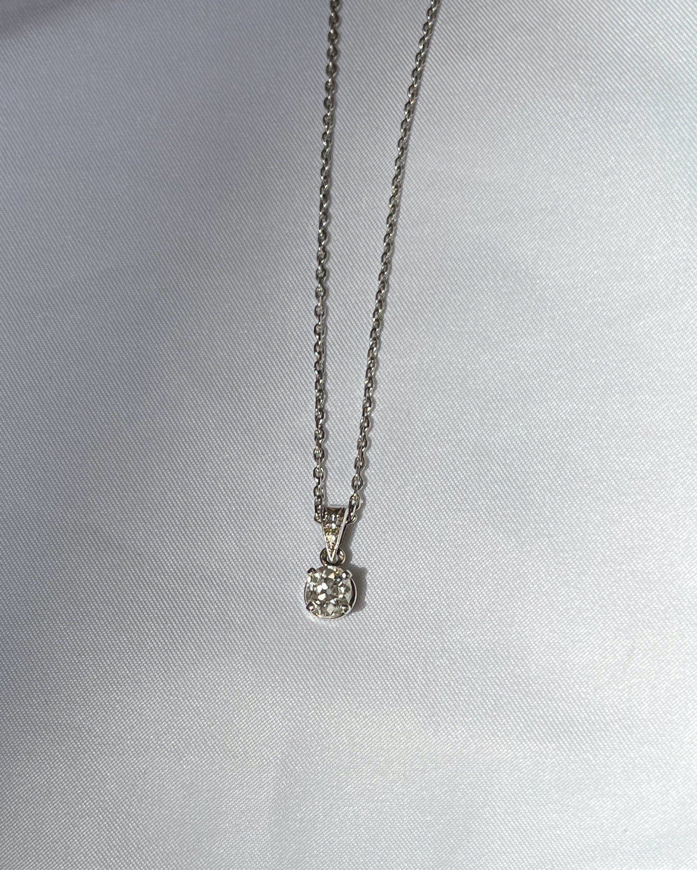 Pendentif Diamant 0.35 carat "Charley"