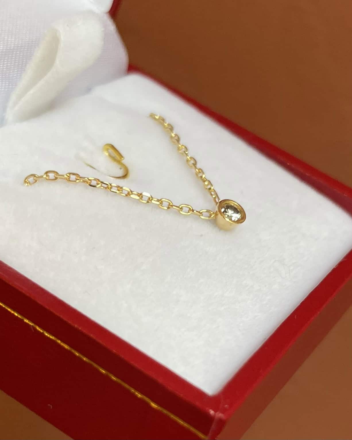 Collar vintage de diamantes "Ria"