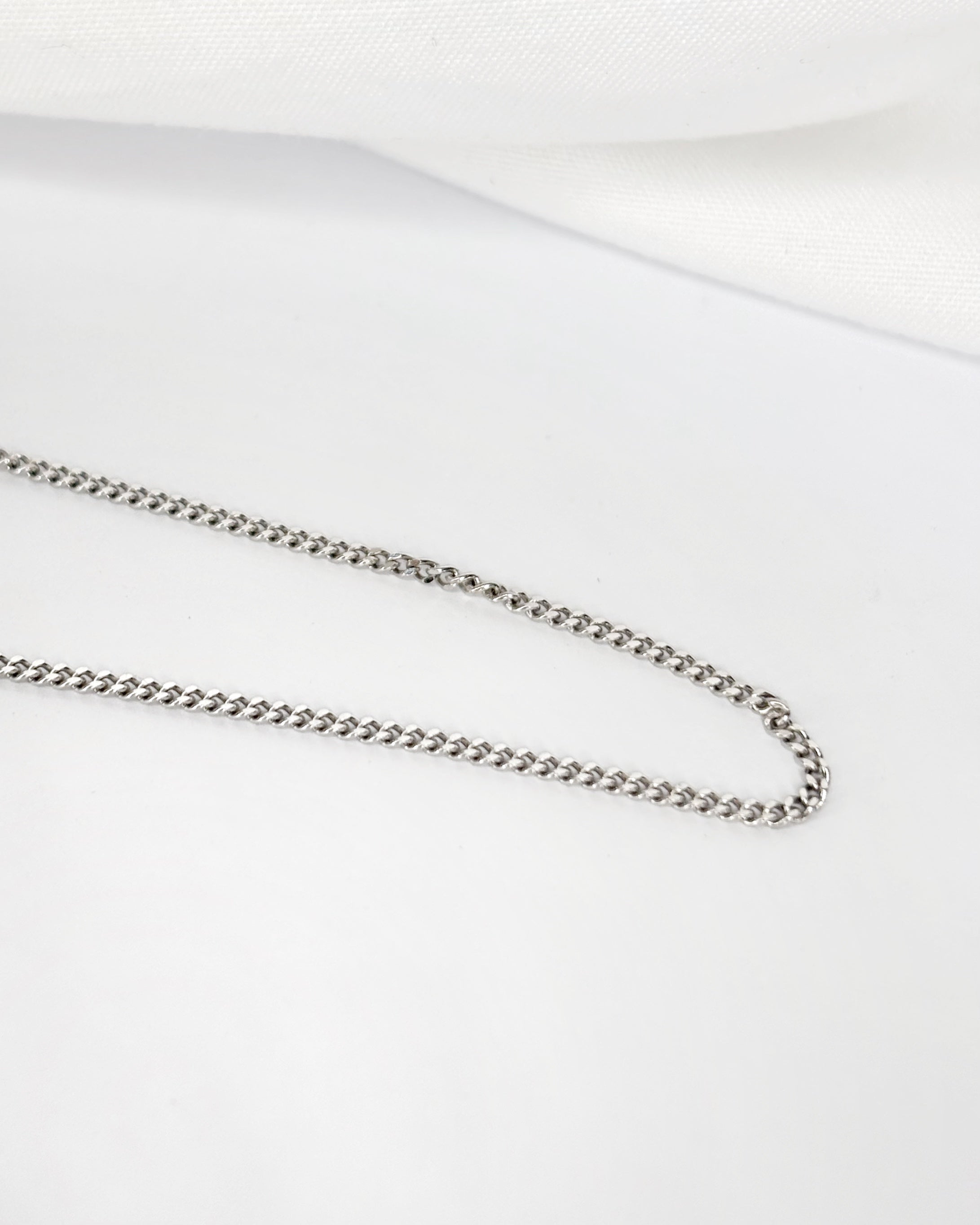 Chaîne Or Gris 18 carats "Cora"