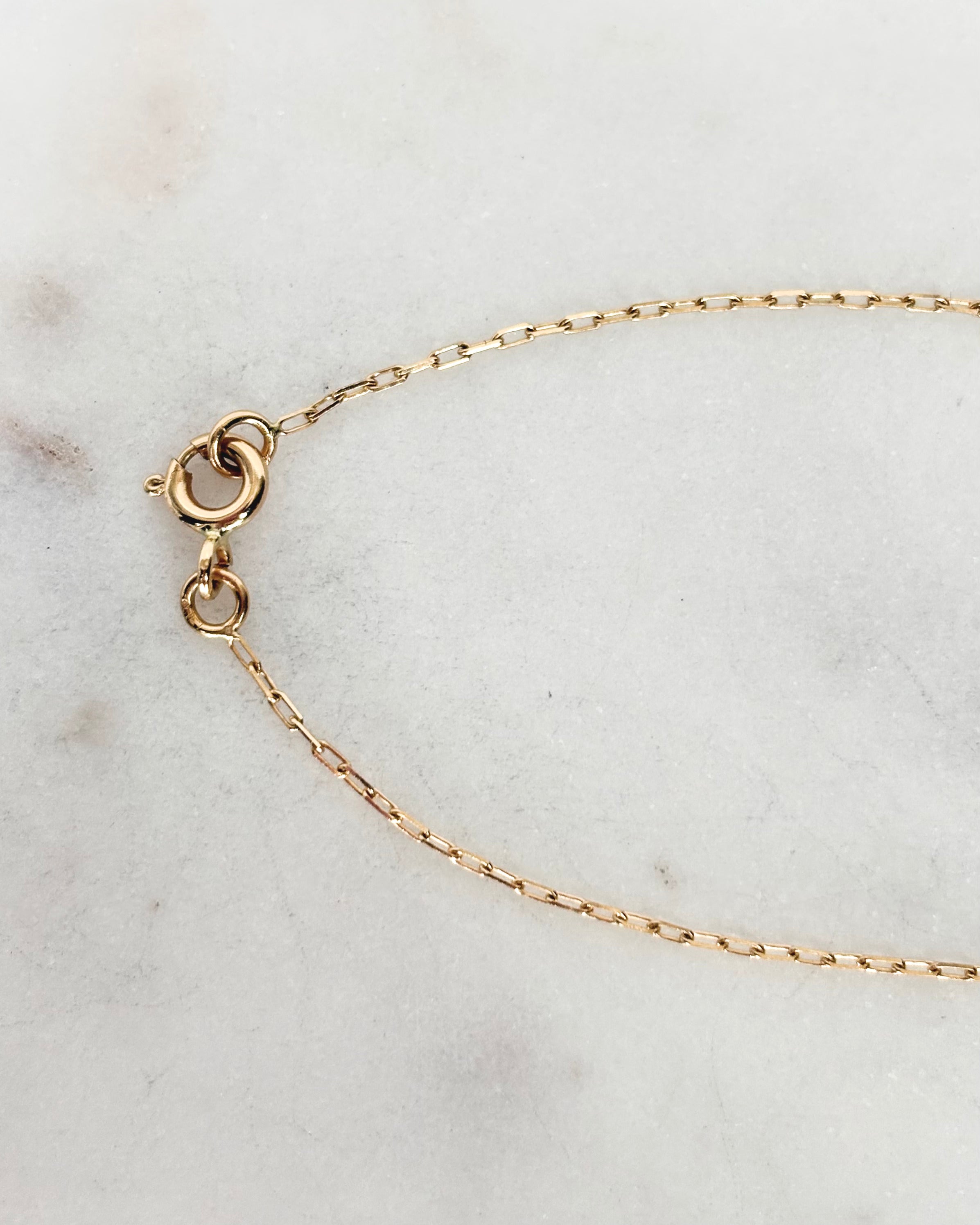 Collier Saphir Vert "Mylène"