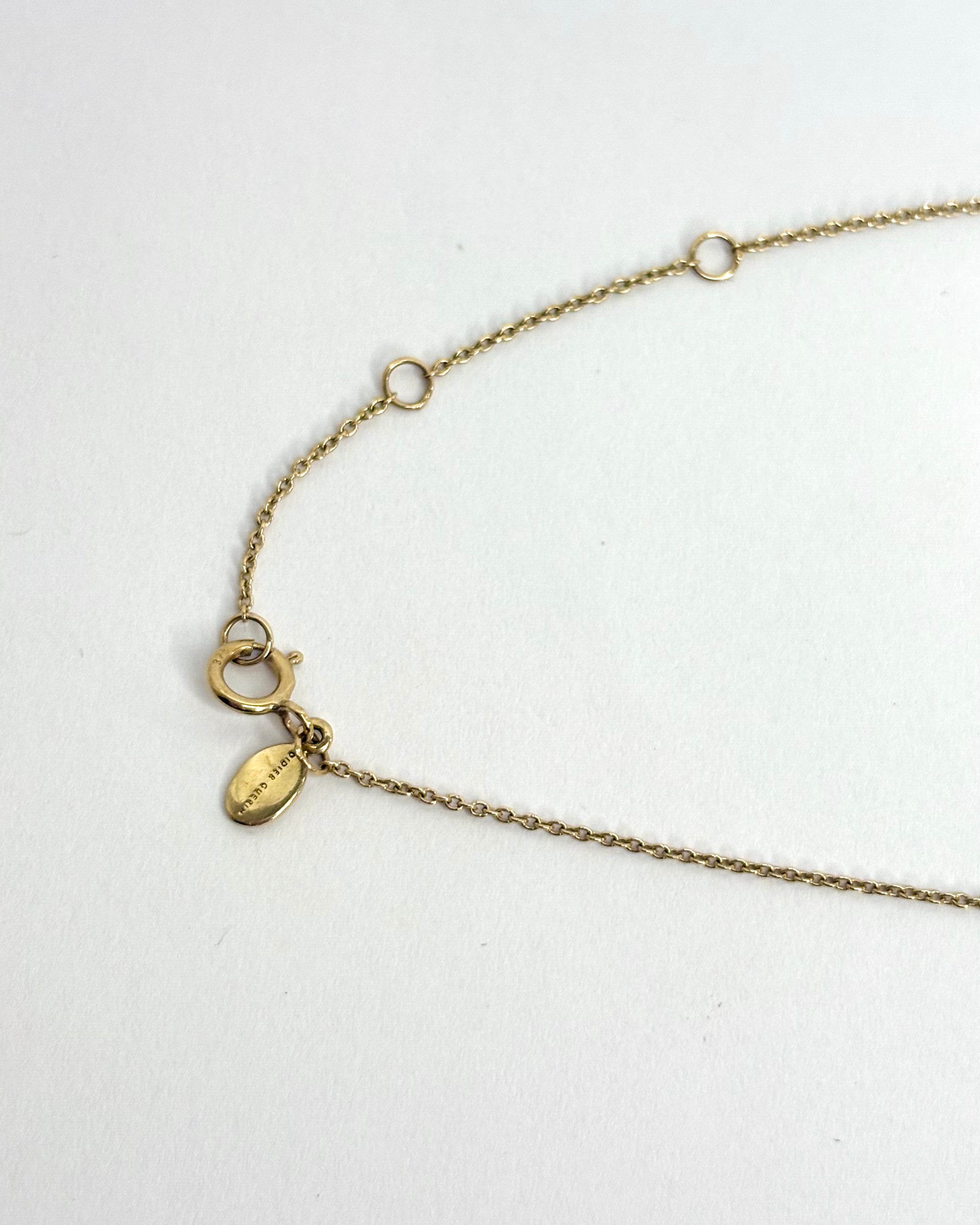 Collier 3 Diamants "Émilie"