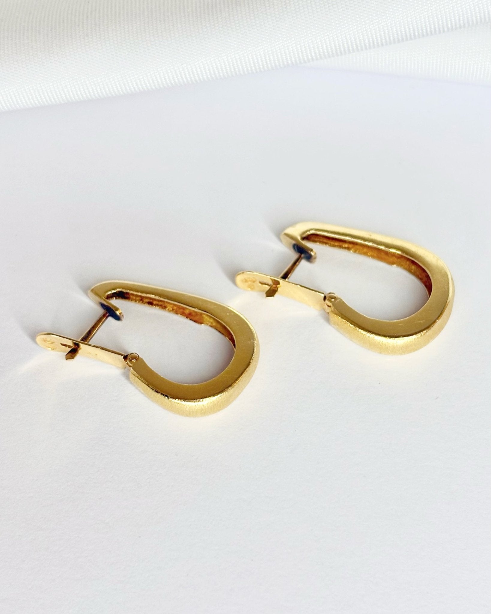 Créoles Or Jaune 18 carats "Florence" - Elliade Paris