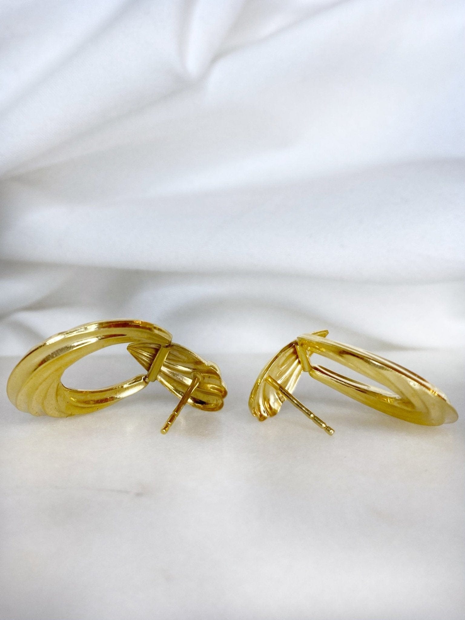 Créoles Or Jaune 18 carats “Oriane” - Elliade Paris