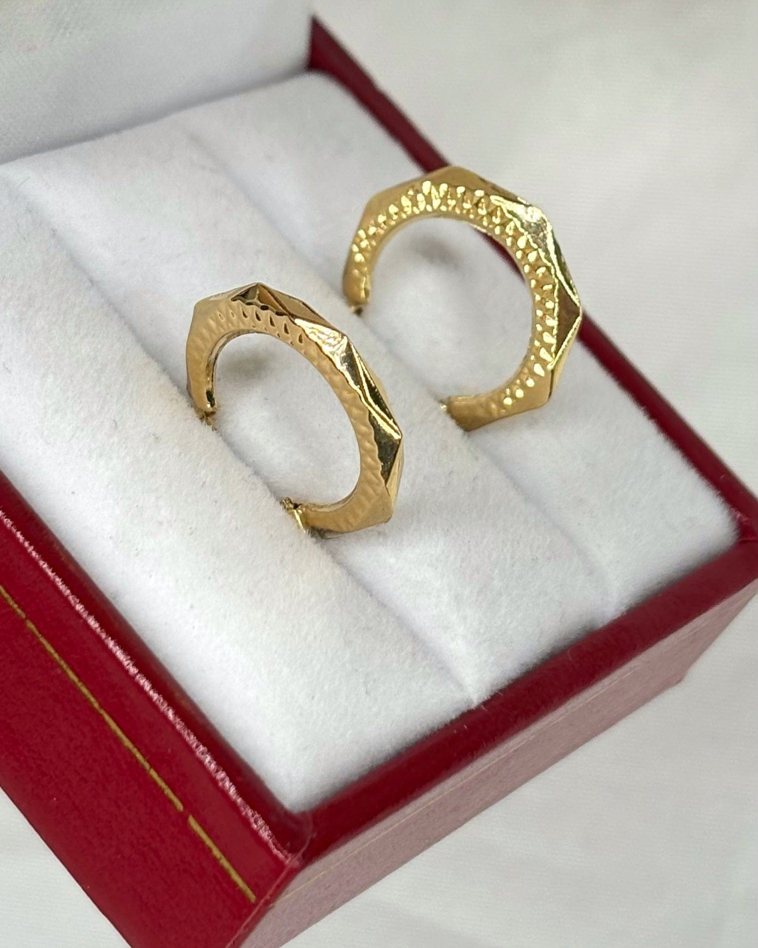 Créoles Or Jaune 18 carats "Tina" - Elliade Paris