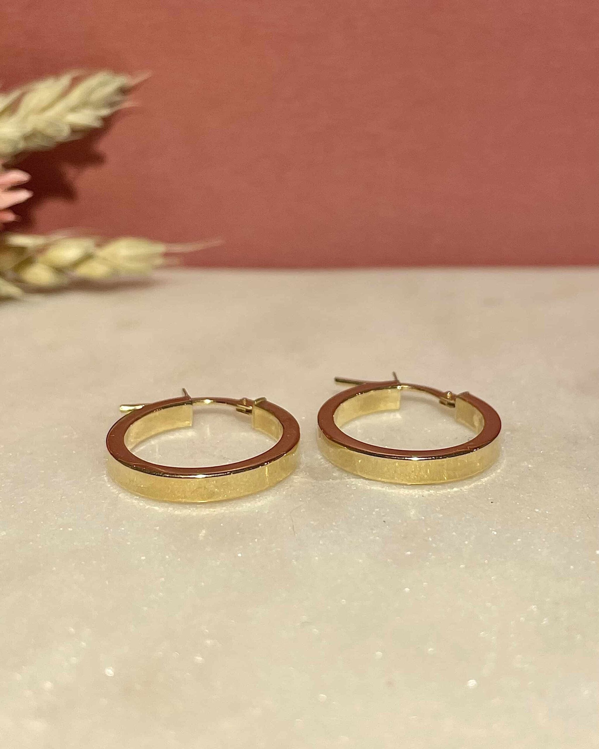 Créoles Vintage en Or Jaune 18 carats "Annabelle" - Elliade Paris