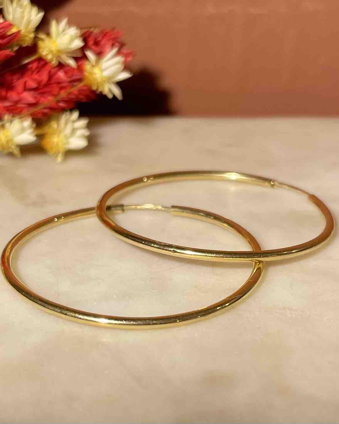 Créoles Or 18 carats "Giada"