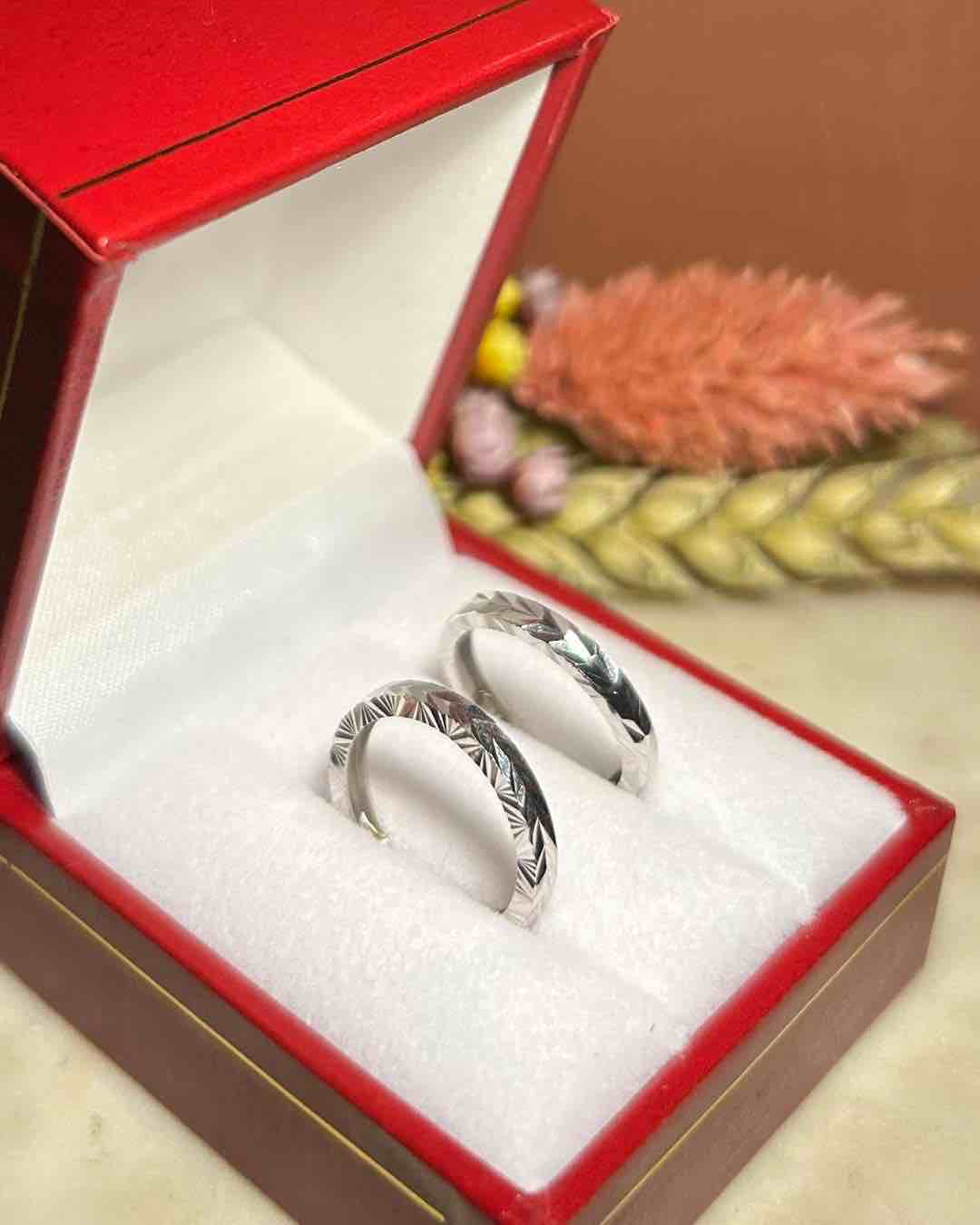 Créoles vintage en Or gris 18 carats "Claudia" - Elliade Paris
