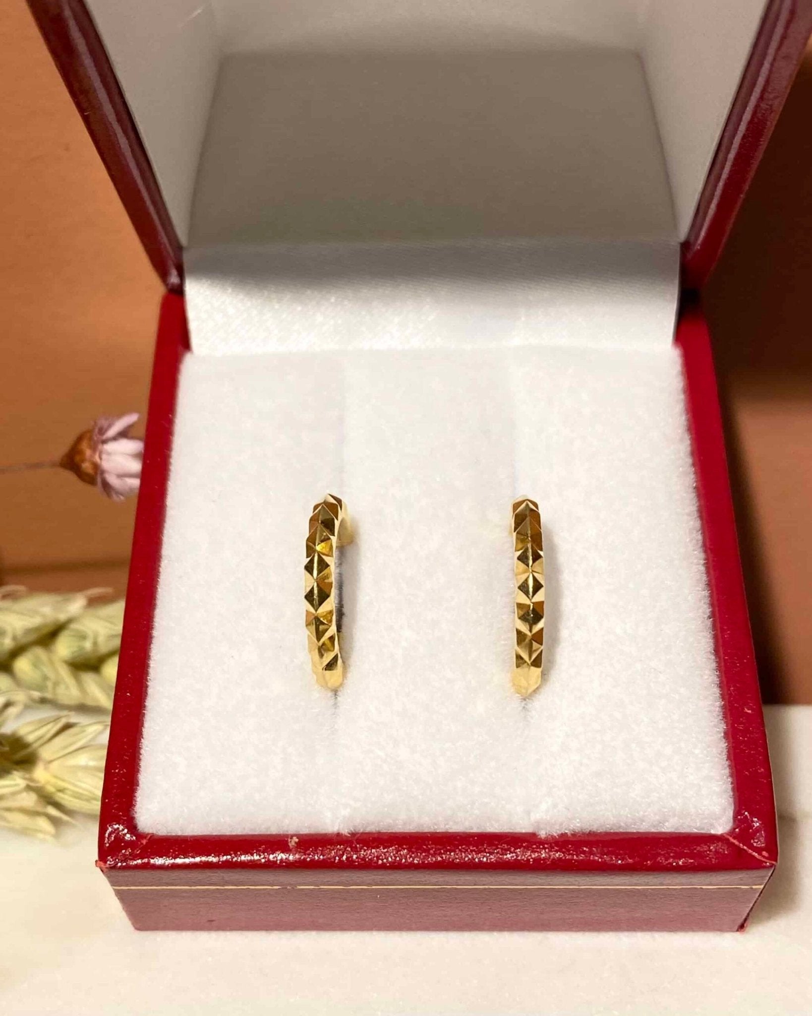 Créoles Vintage Or 18 carats "Cleo" - Elliade Paris
