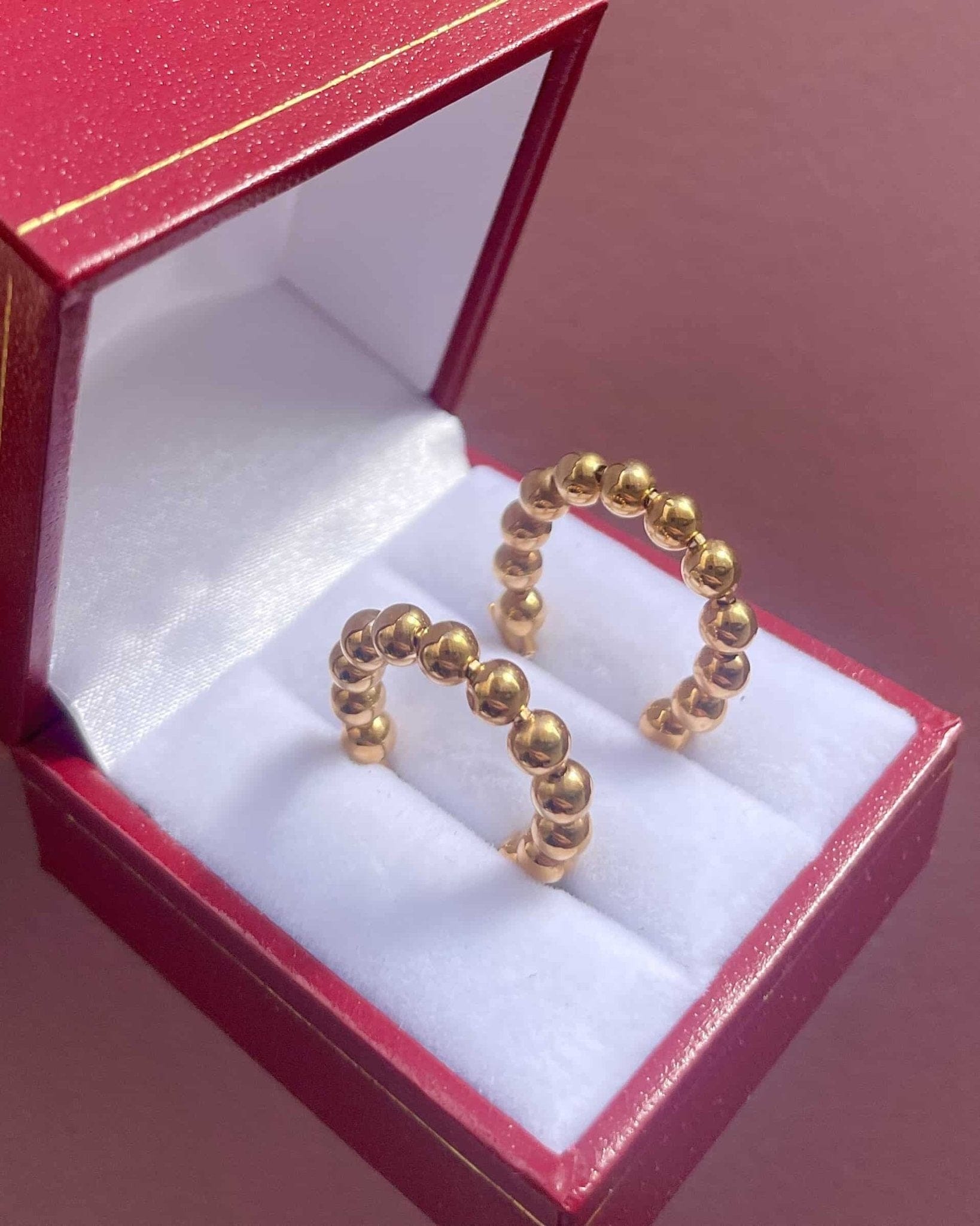 Créoles Vintage Perles D&