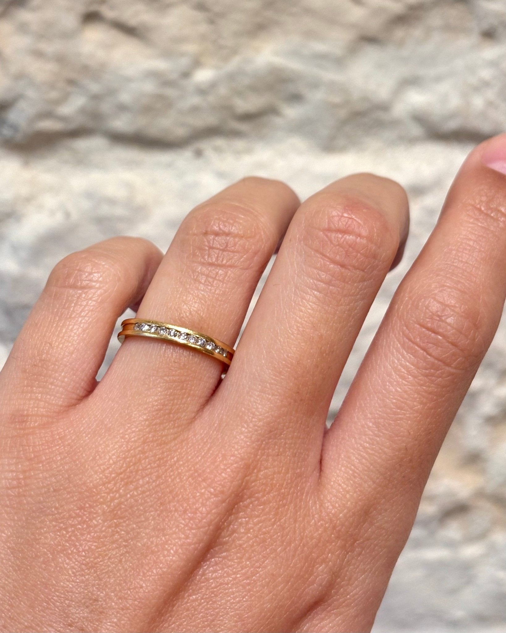 Demi - Alliance 11 Diamants "Virona" - Elliade Paris