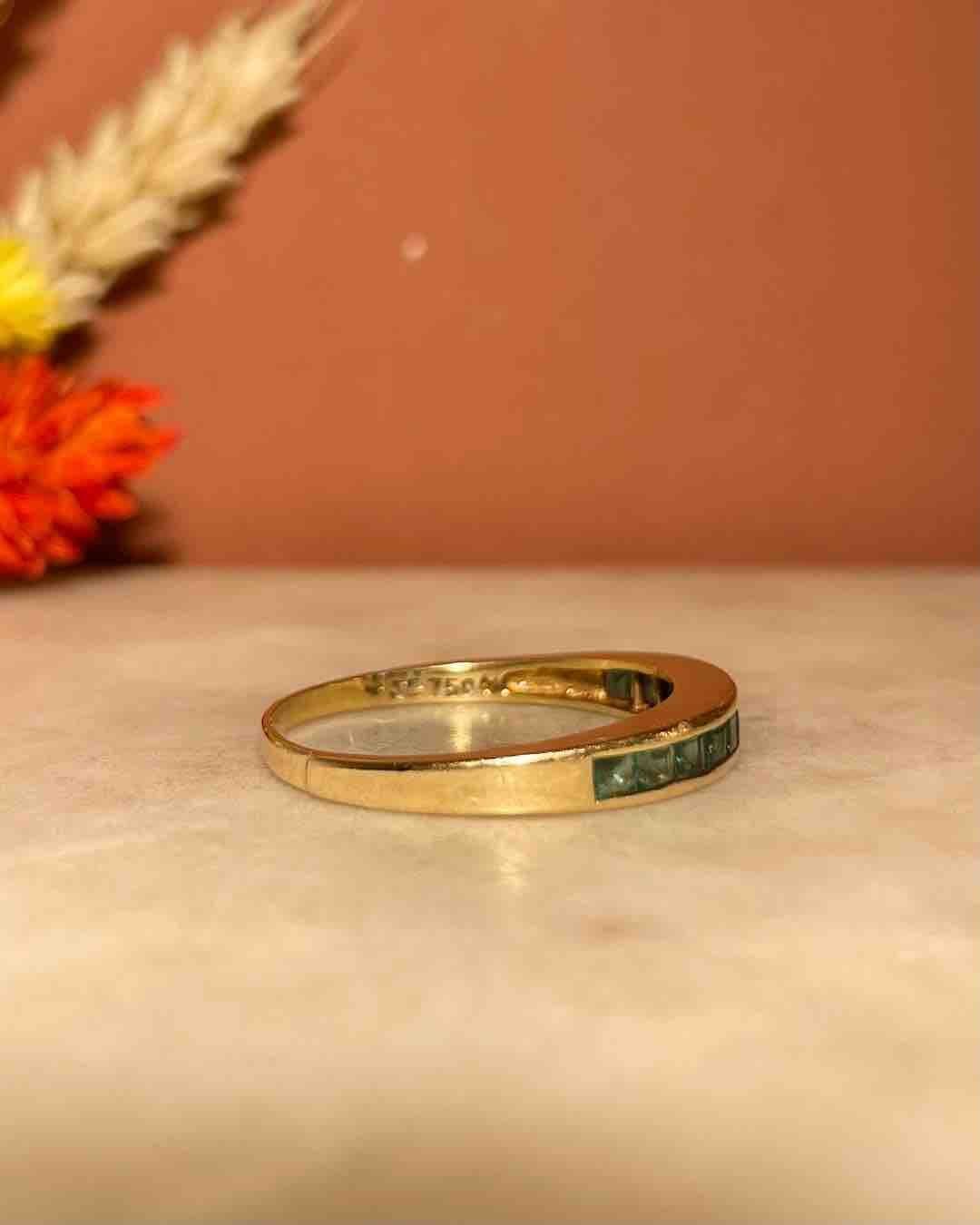 Demi - Alliance 11 Émeraudes Calibrées "Cyrus" - Elliade Paris