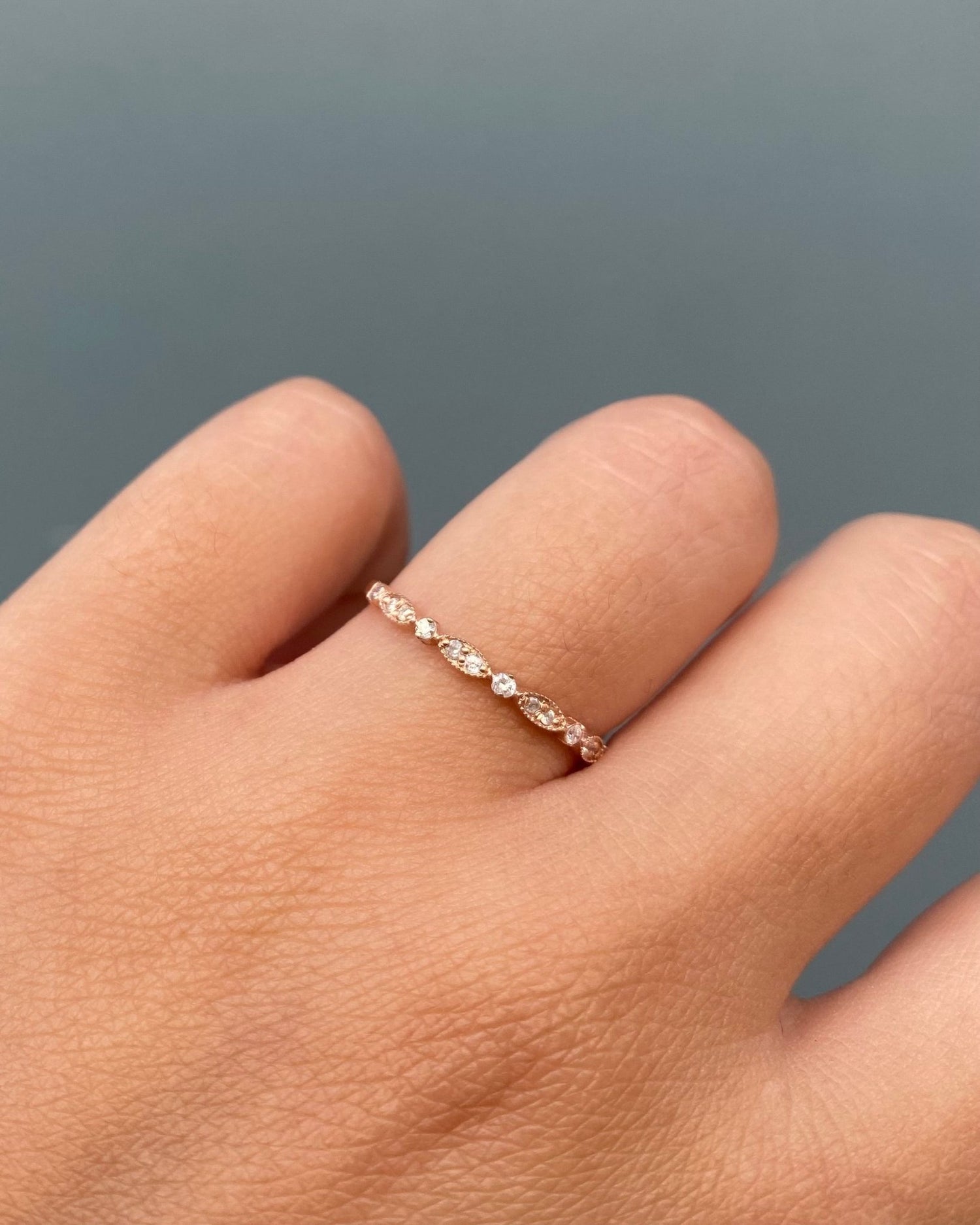 Demi - alliance 13 Diamants "Arielle" - Elliade Paris