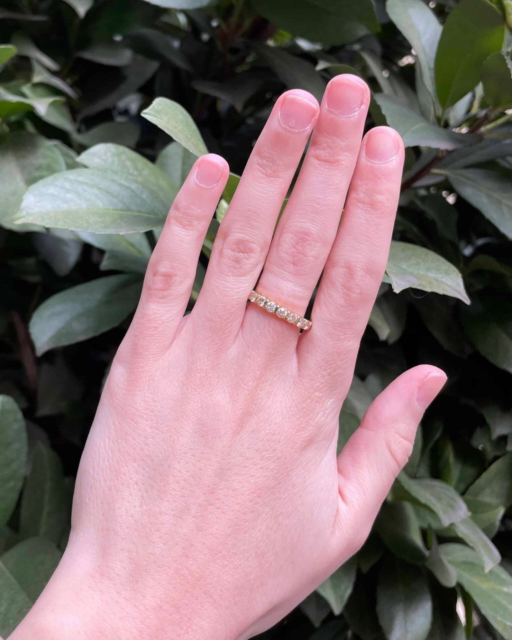 Demi - Alliance 9 Diamants 0.90 carat "Naomie" - Elliade Paris