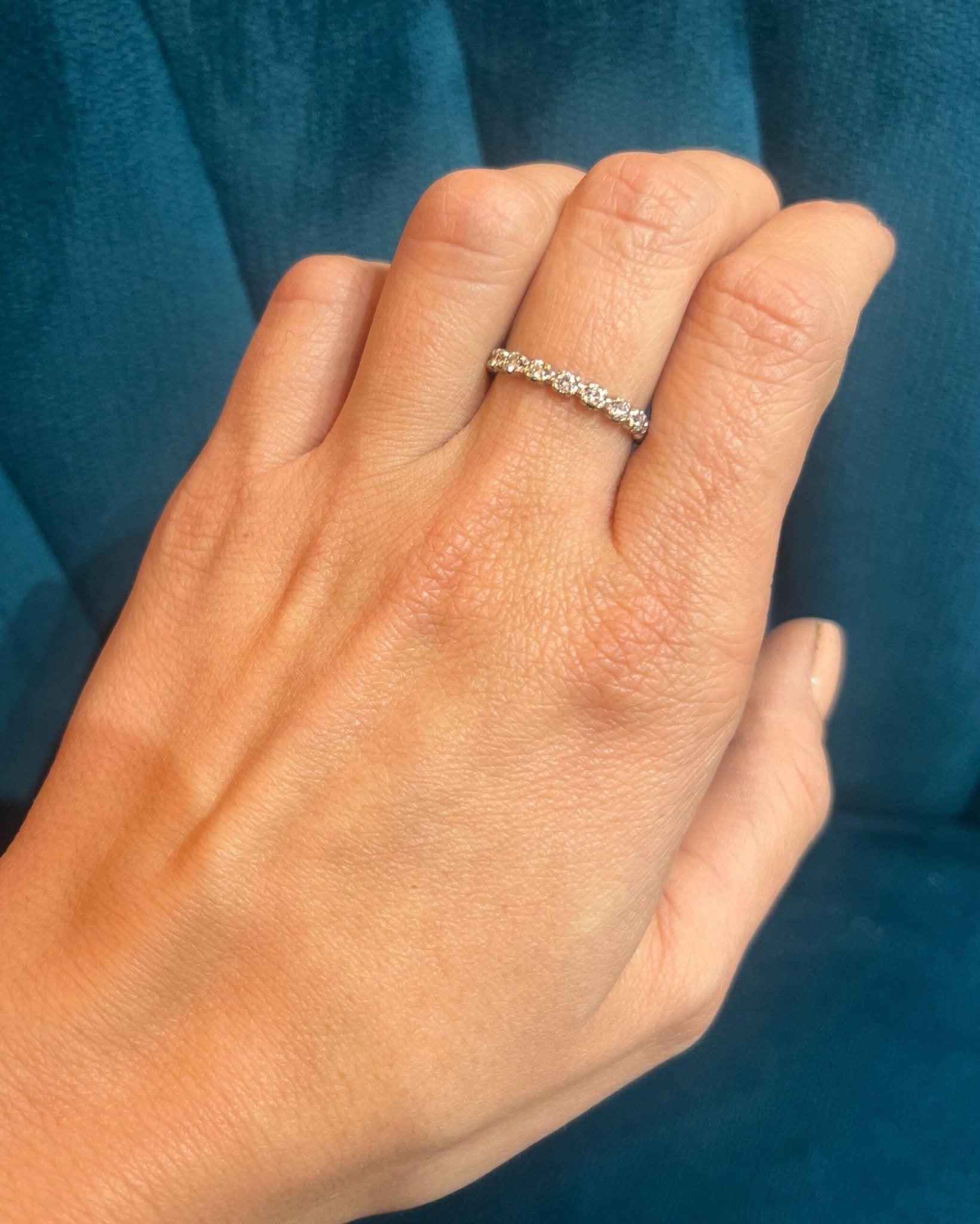 Demi - Alliance Américaine Diamants "Karly" - Elliade Paris