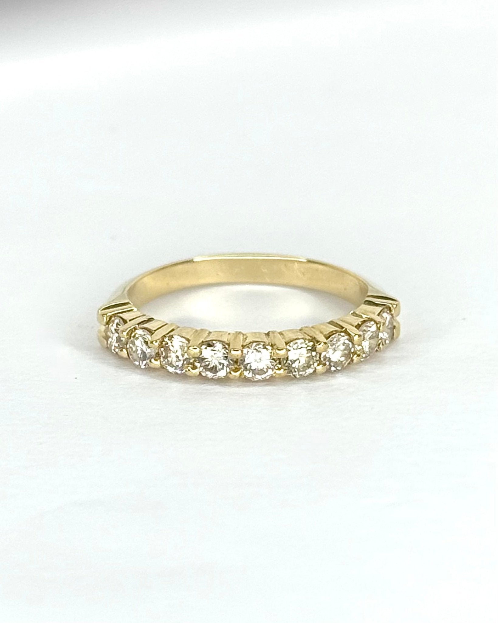 Demi-alliance Diamants 0.45 carat 2.5mm "Aloïse" - Elliade Paris