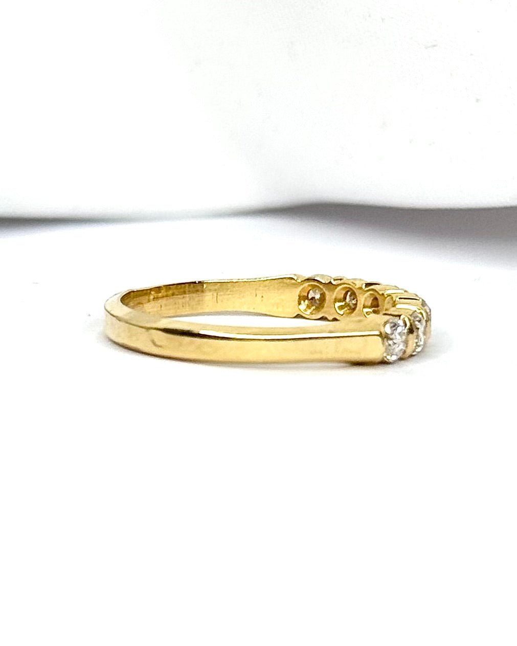 Demi-Alliance Diamants 0.49 carat "Irina" - Elliade Paris