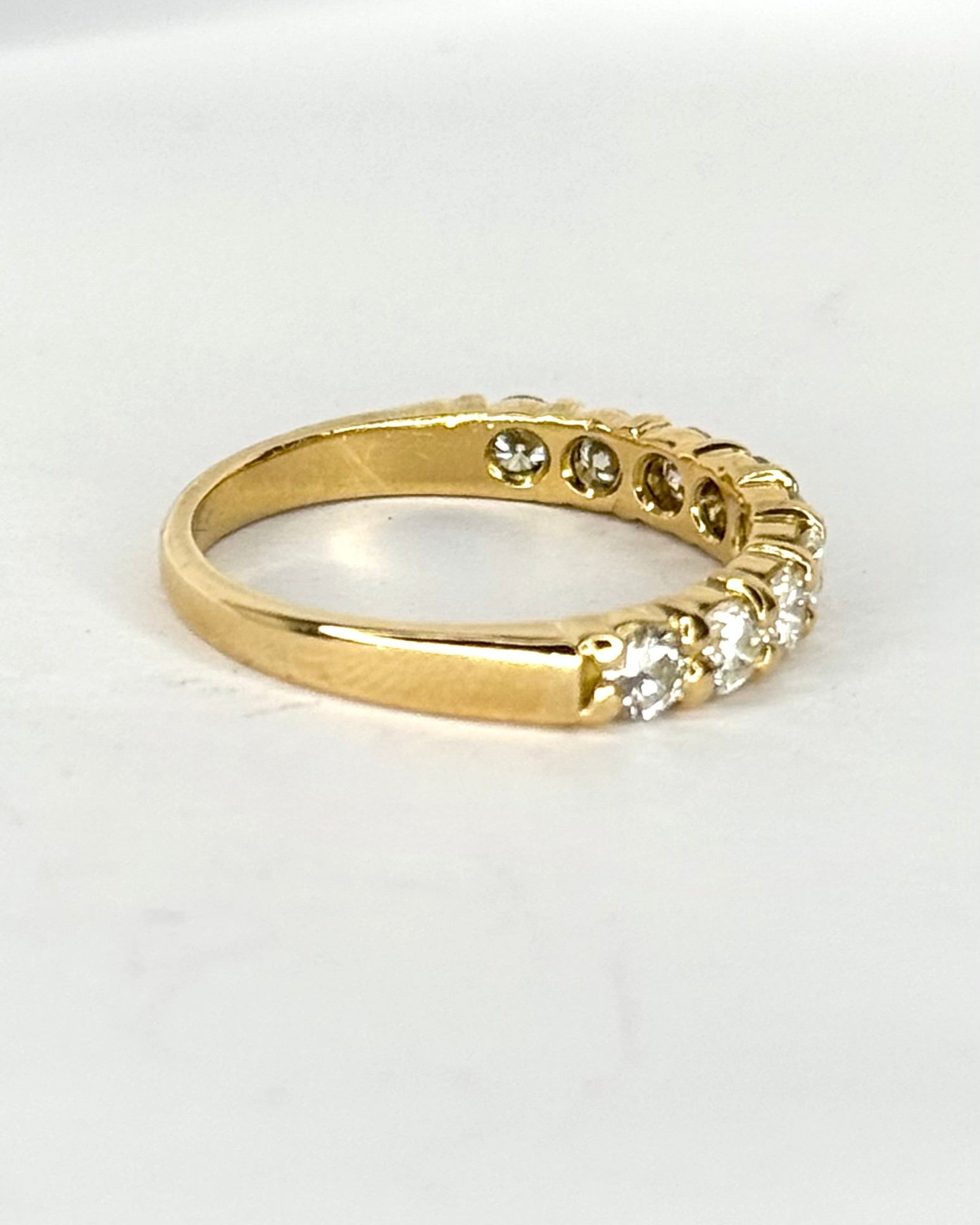 Demi-Alliance Diamants 0.81 carat 3.3mm "Florence" - Elliade Paris