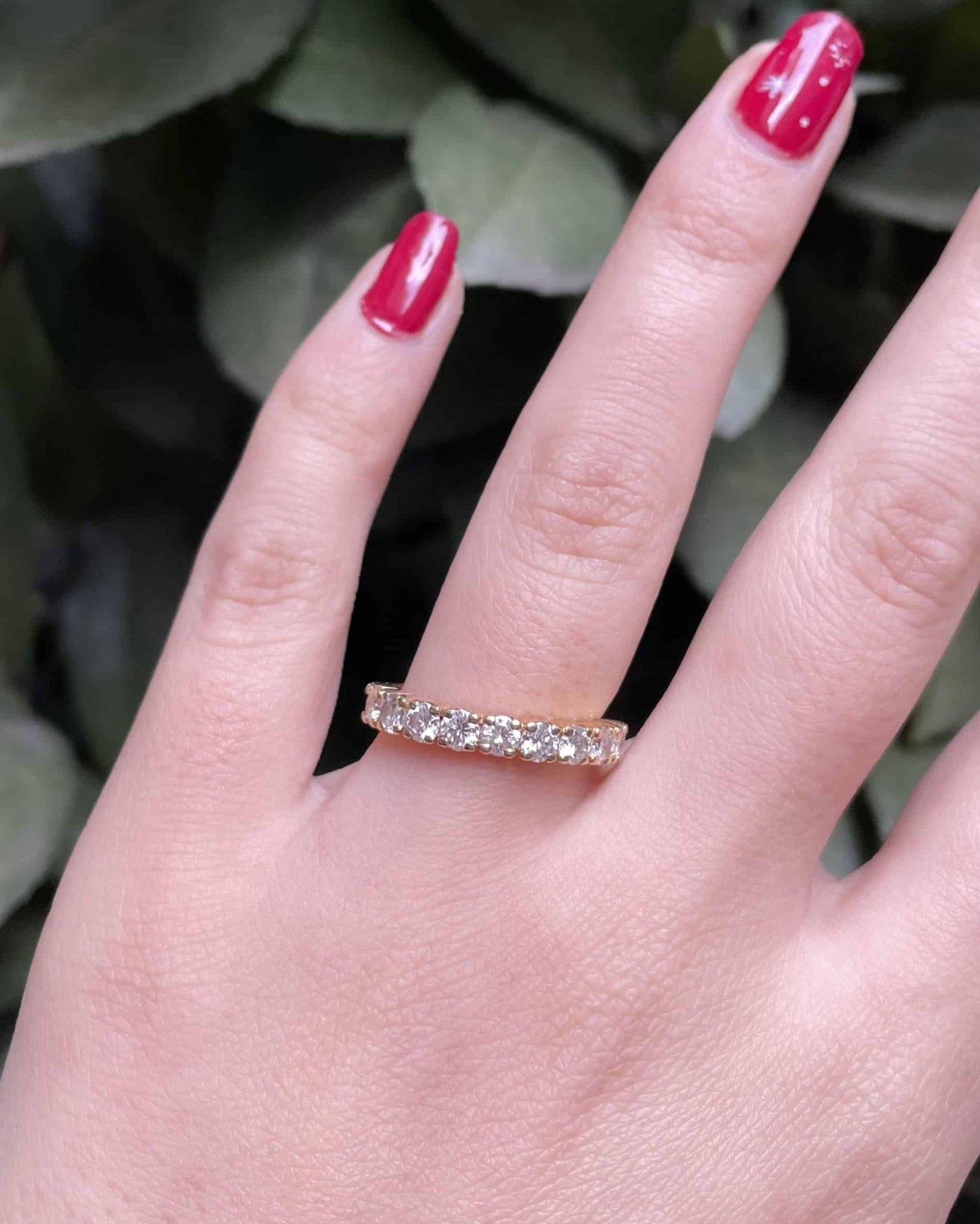 Demi Alliance Diamants 0.90 carat "Daniela" - Elliade Paris