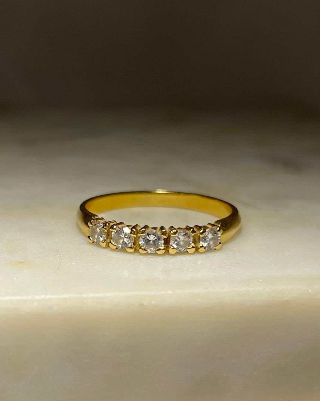 Demi Alliance Diamants "Célicia" - Elliade Paris