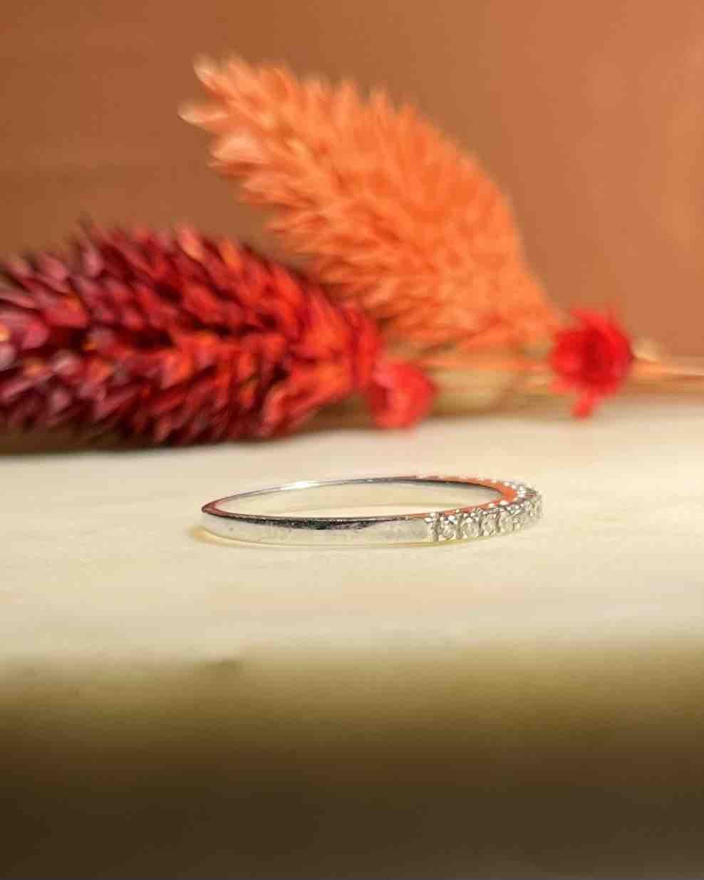 Demi Alliance Diamants "Ilizia" - Elliade Paris