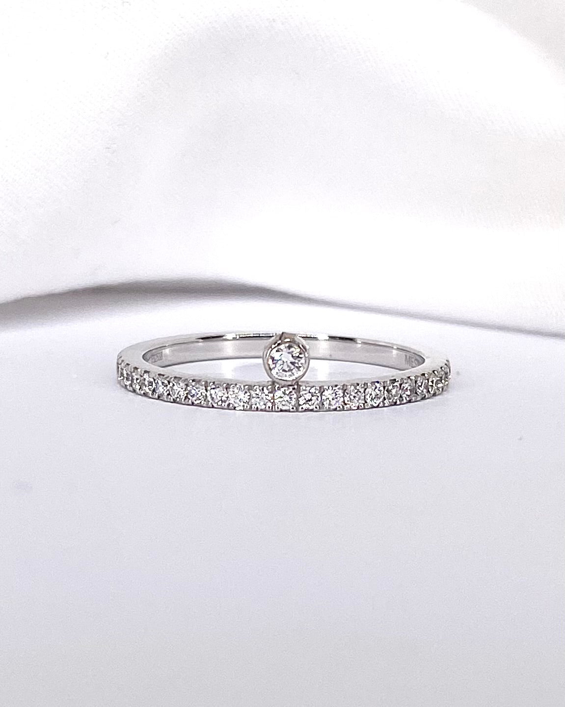 Demi - Alliance Diamants "Mélissa" - Elliade Paris
