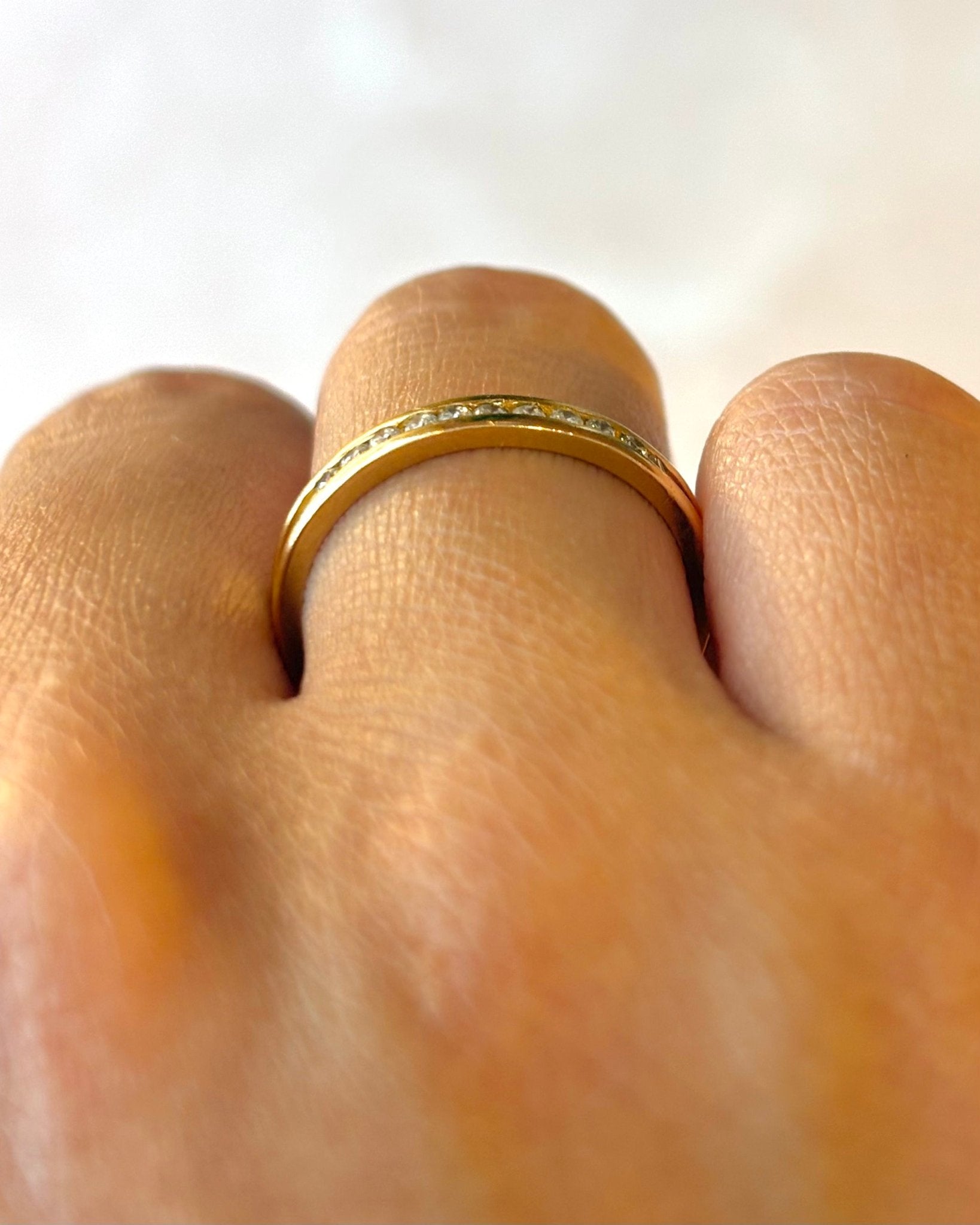 Demi-Alliance Diamants "Virona" - Elliade Paris