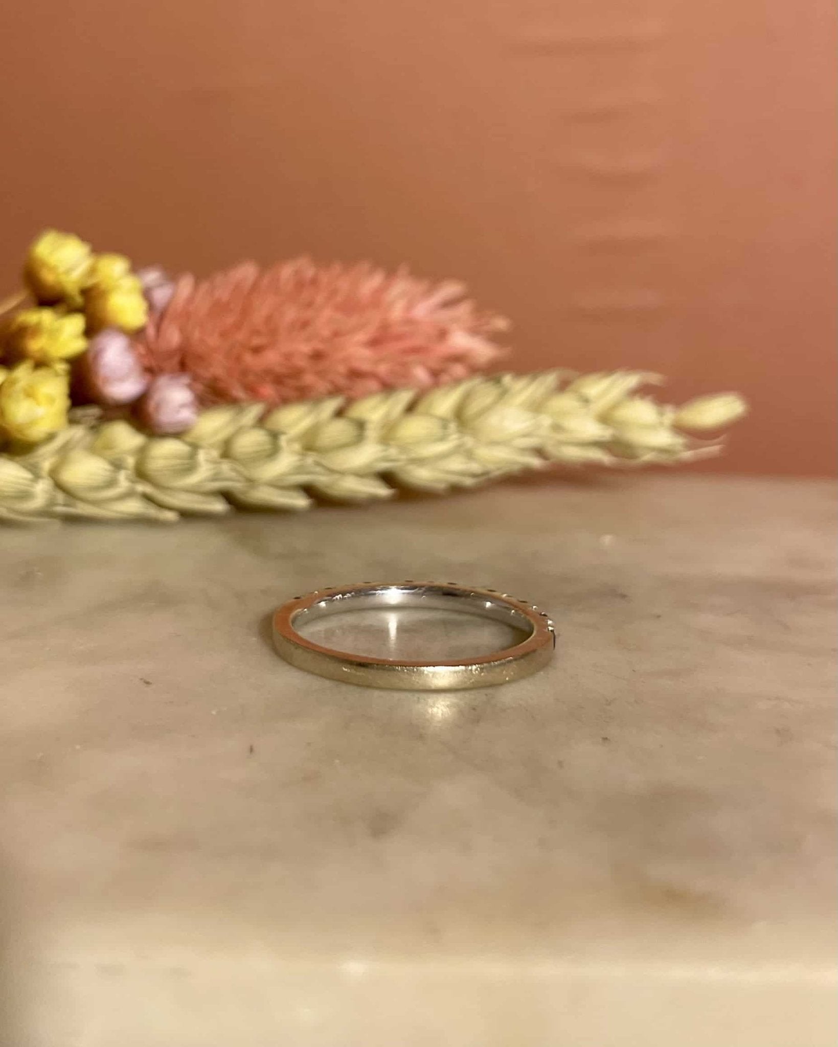 Demi - alliance Saphirs et Diamants "Camilla" - Elliade Paris