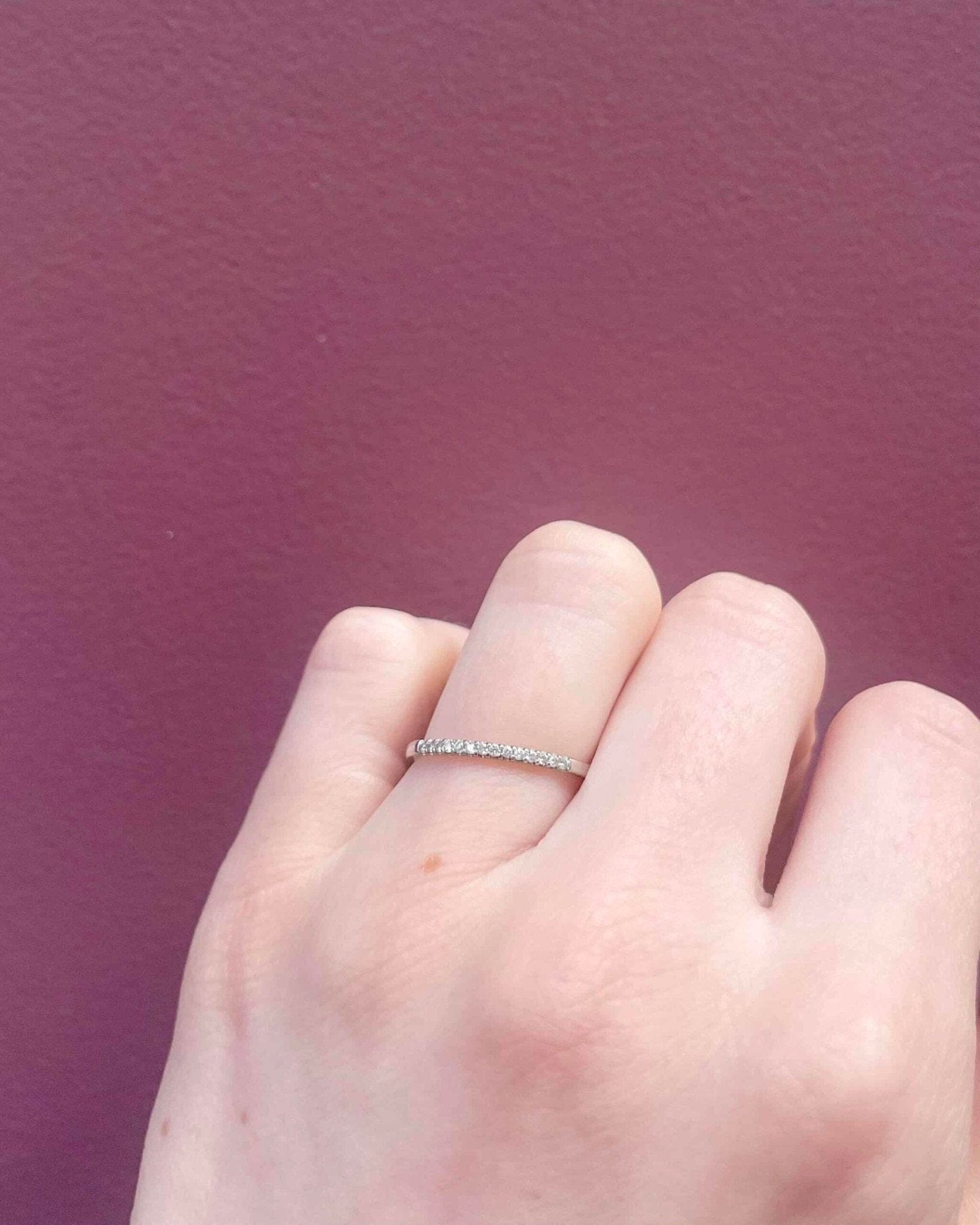 Demi - Alliance Vintage 14 Diamants "Viviana" - Elliade Paris