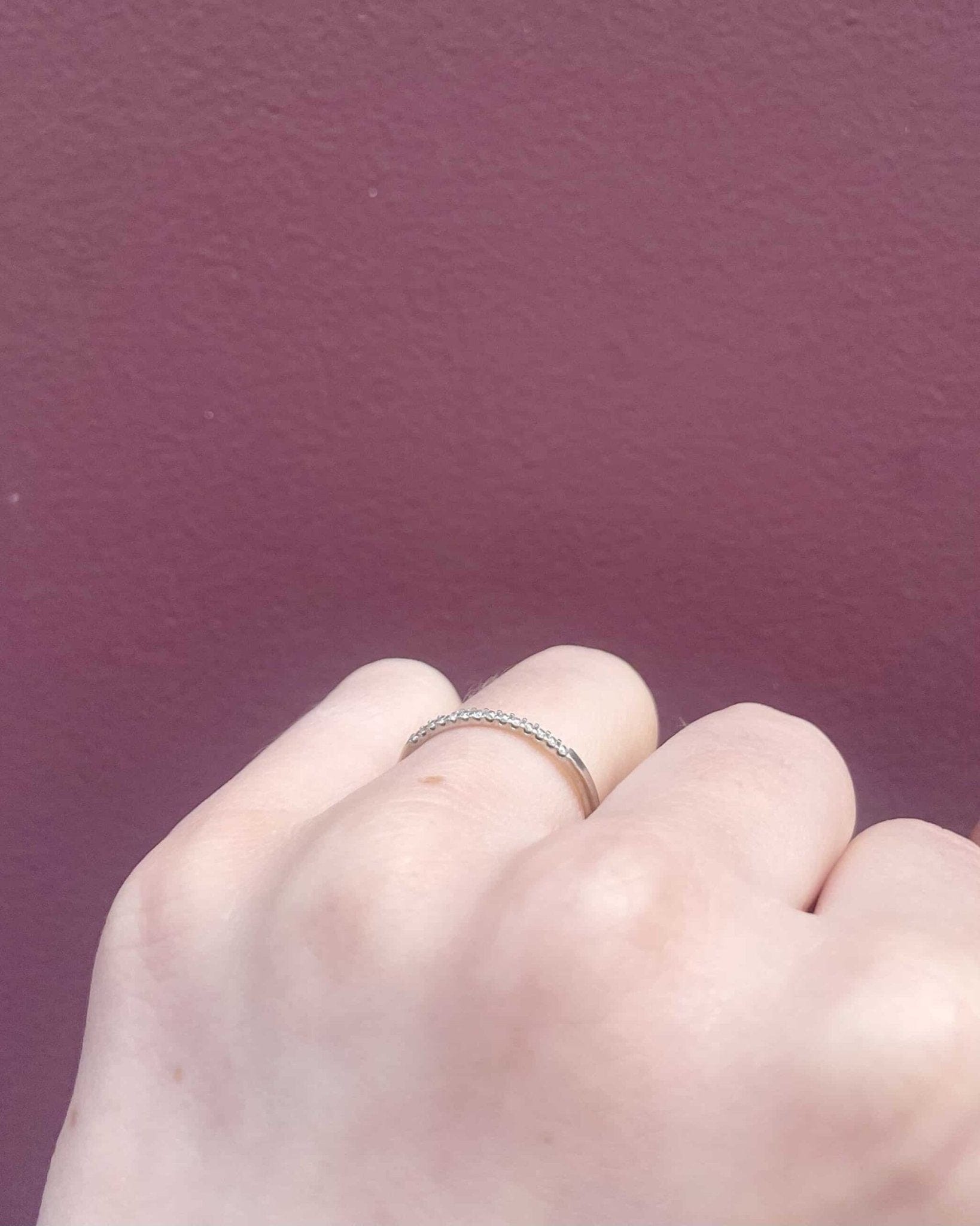 Demi - Alliance Vintage 14 Diamants "Viviana" - Elliade Paris